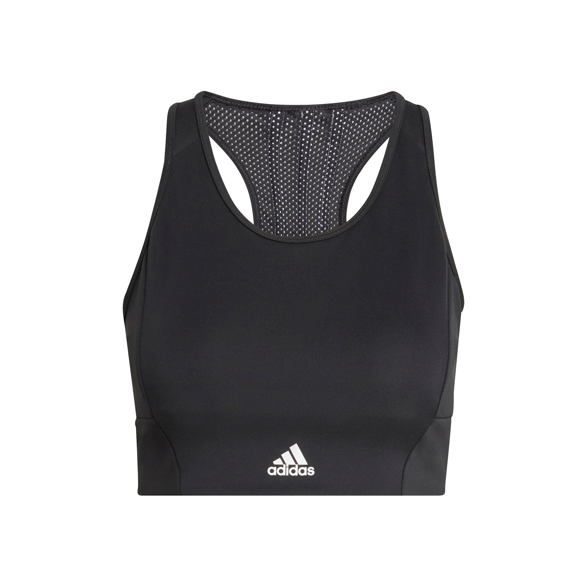 adidas 3Stripes Sport-BH Damen - schwarz, weiß