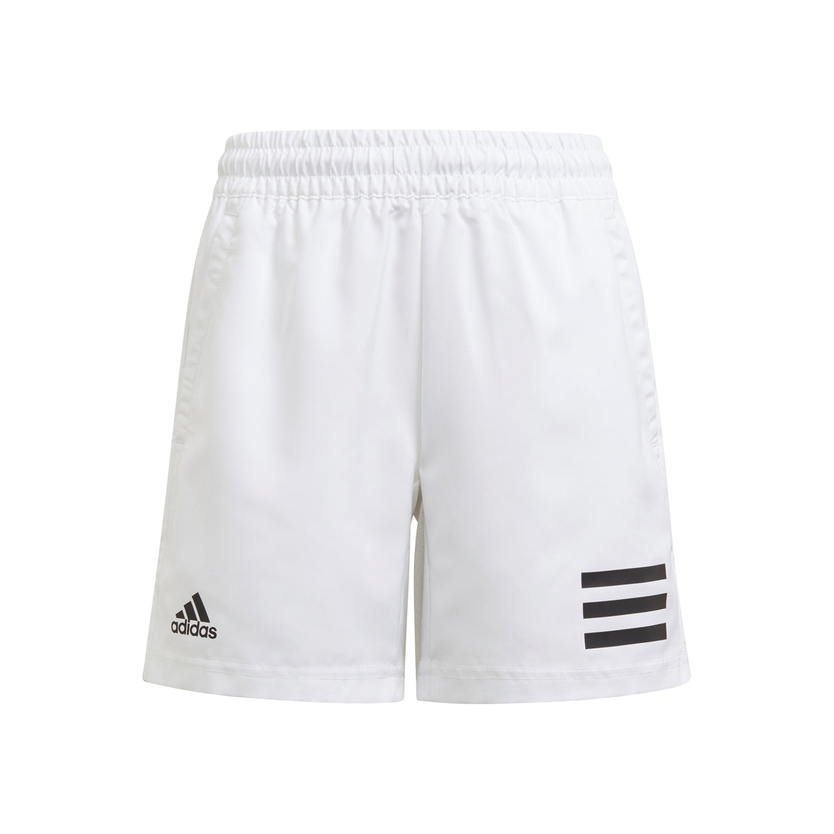 adidas Club 3 Stripes Shorts Jungen - weiß, schwarz