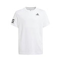 Club 3 Stripes T-Shirt Jungen - weiß, schwarz