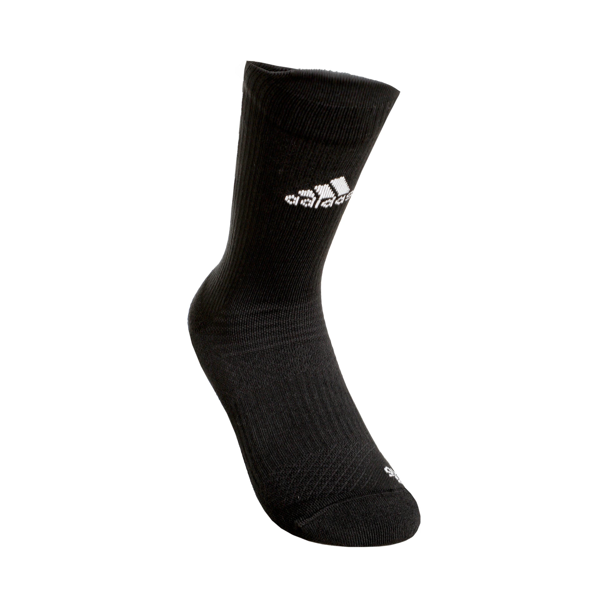 adidas Alphaskin Crew Low Cut Sports Socks-Black,White