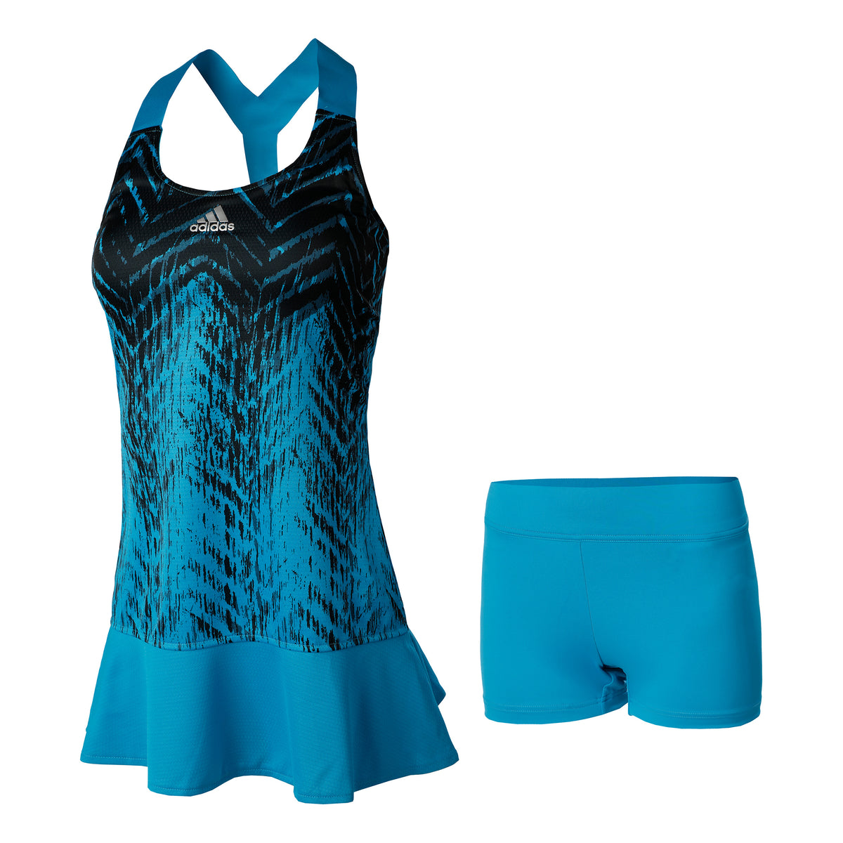 adidas Primeblue Y- Dress Women - turquoise, black