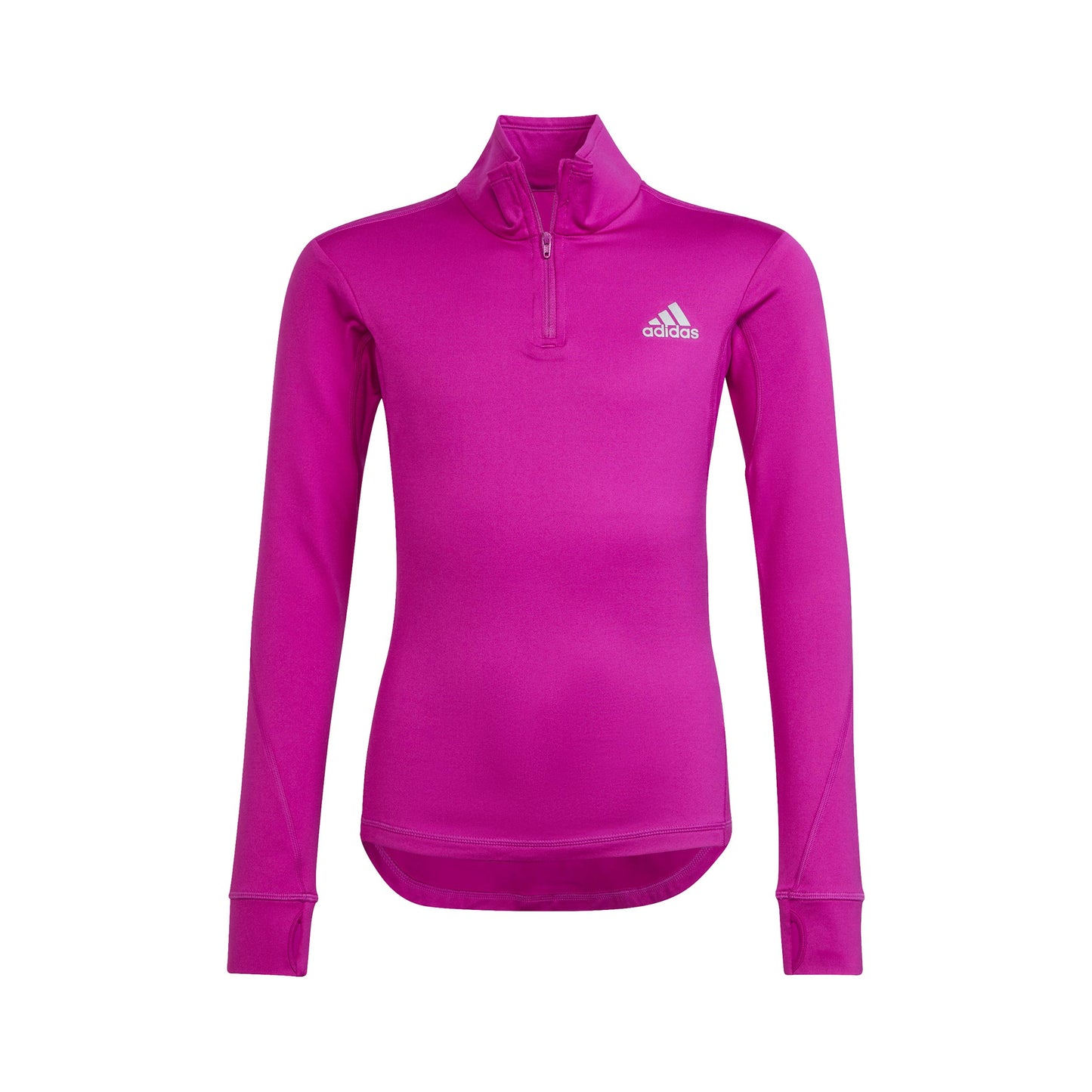 adidas Half-Zip Longsleeve Mädchen - pink,