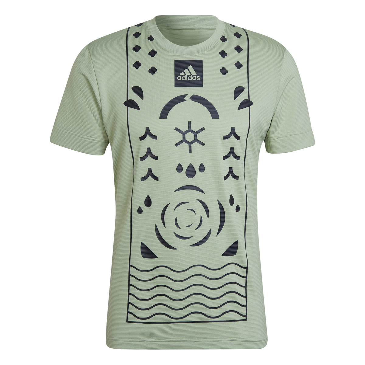 adidas Paris FLFT T-Shirt Men - light green, black