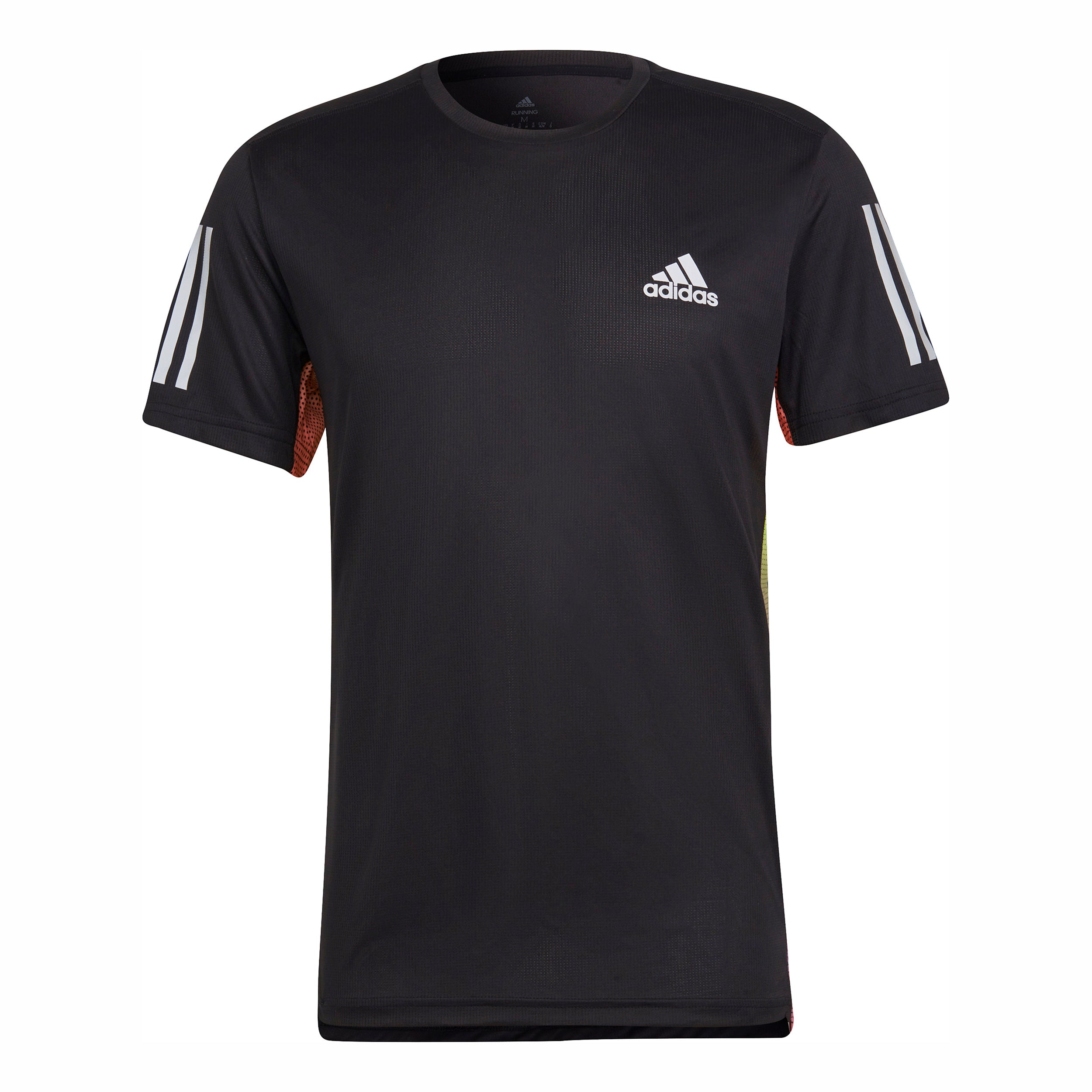adidas Own The Run T-Shirt Men-Black,Red