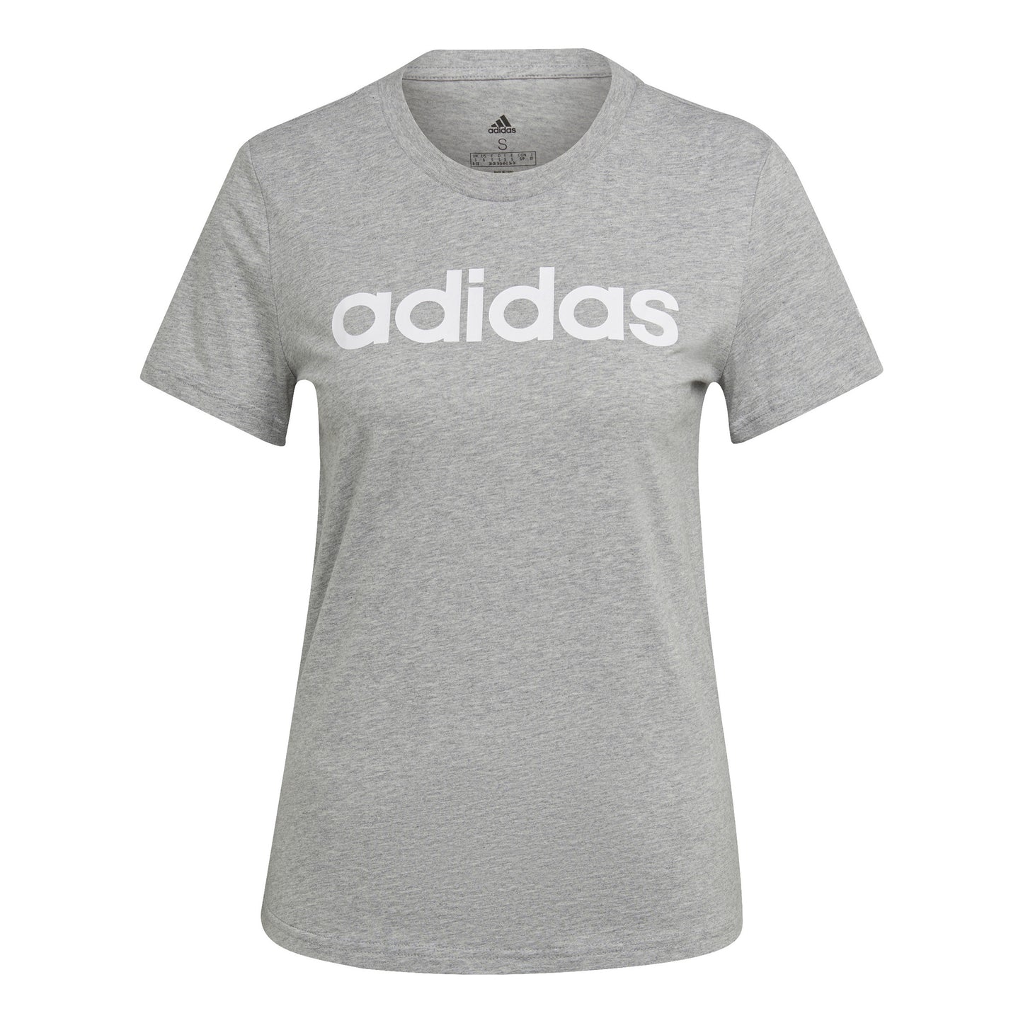 adidas Linear T-Shirt Women-Grey