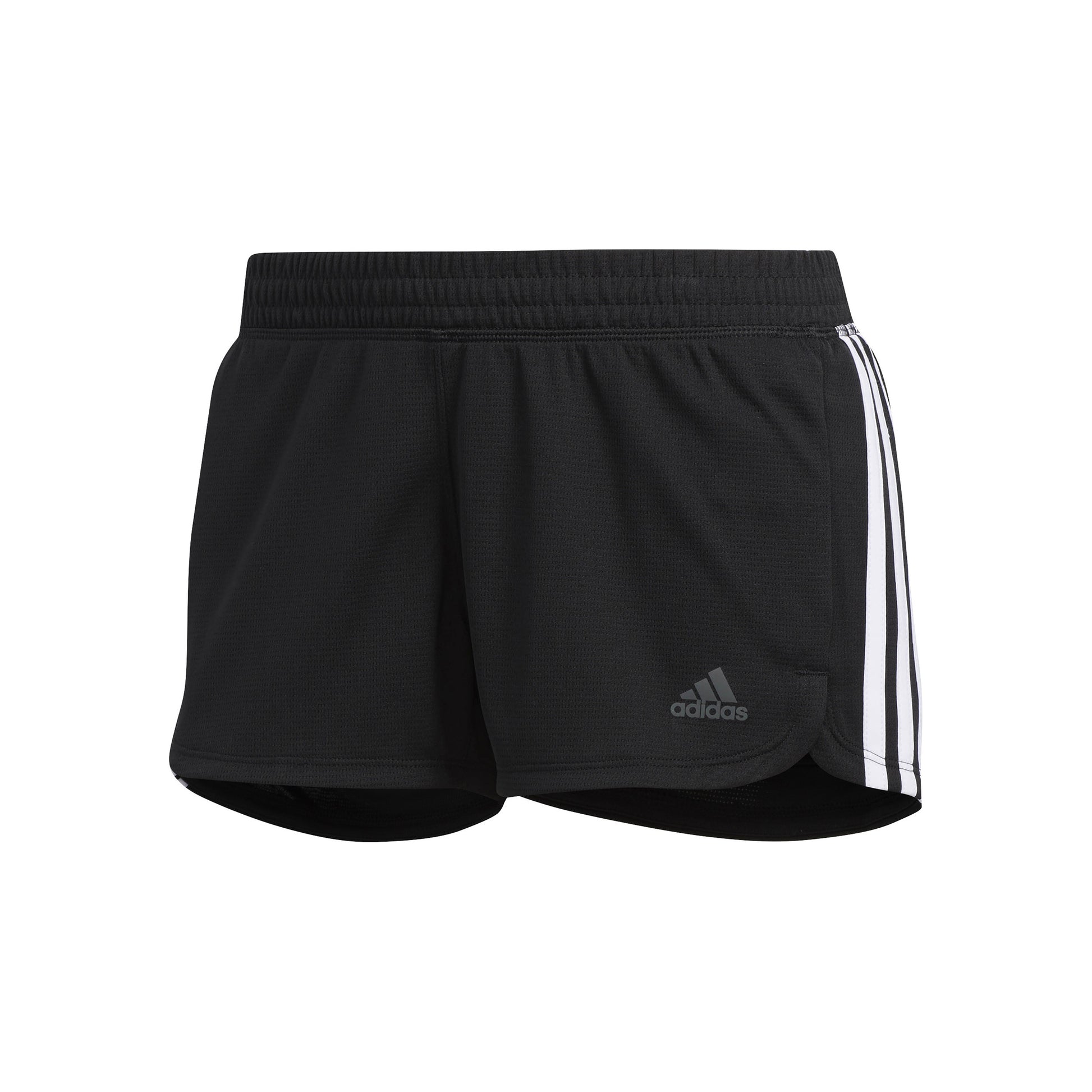 adidas Pacer 3 Stripes Knitted Shorts Women - black,