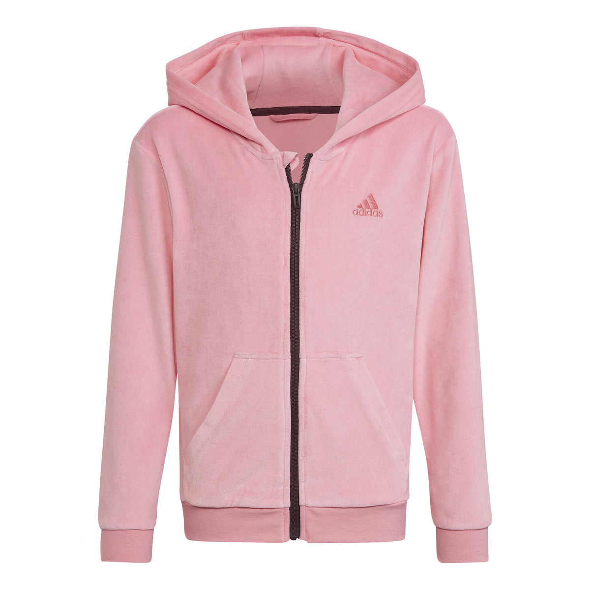 adidas Lounge Zip Hoodie Girls - pink,