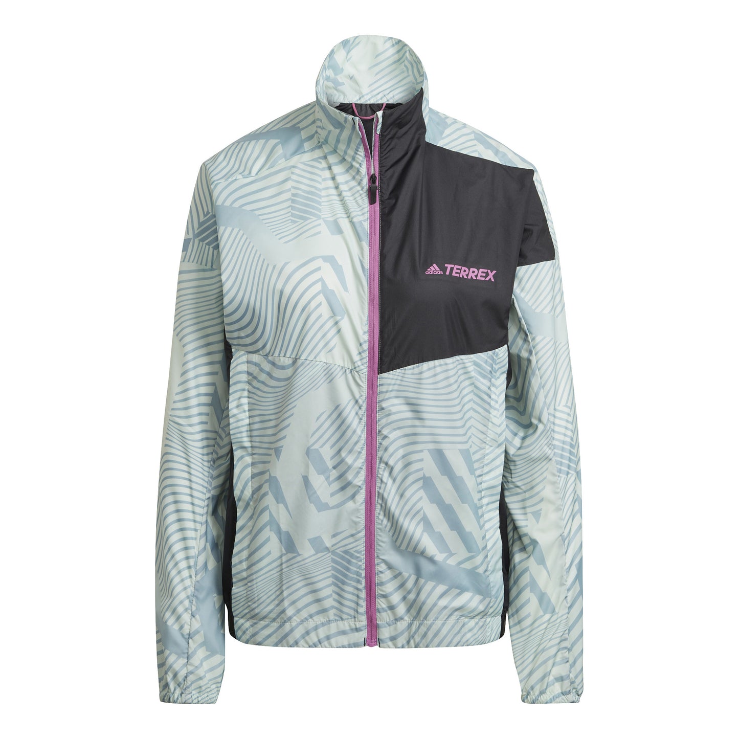 adidas Trail Wind Laufjacke Damen-Mehrfarbig
