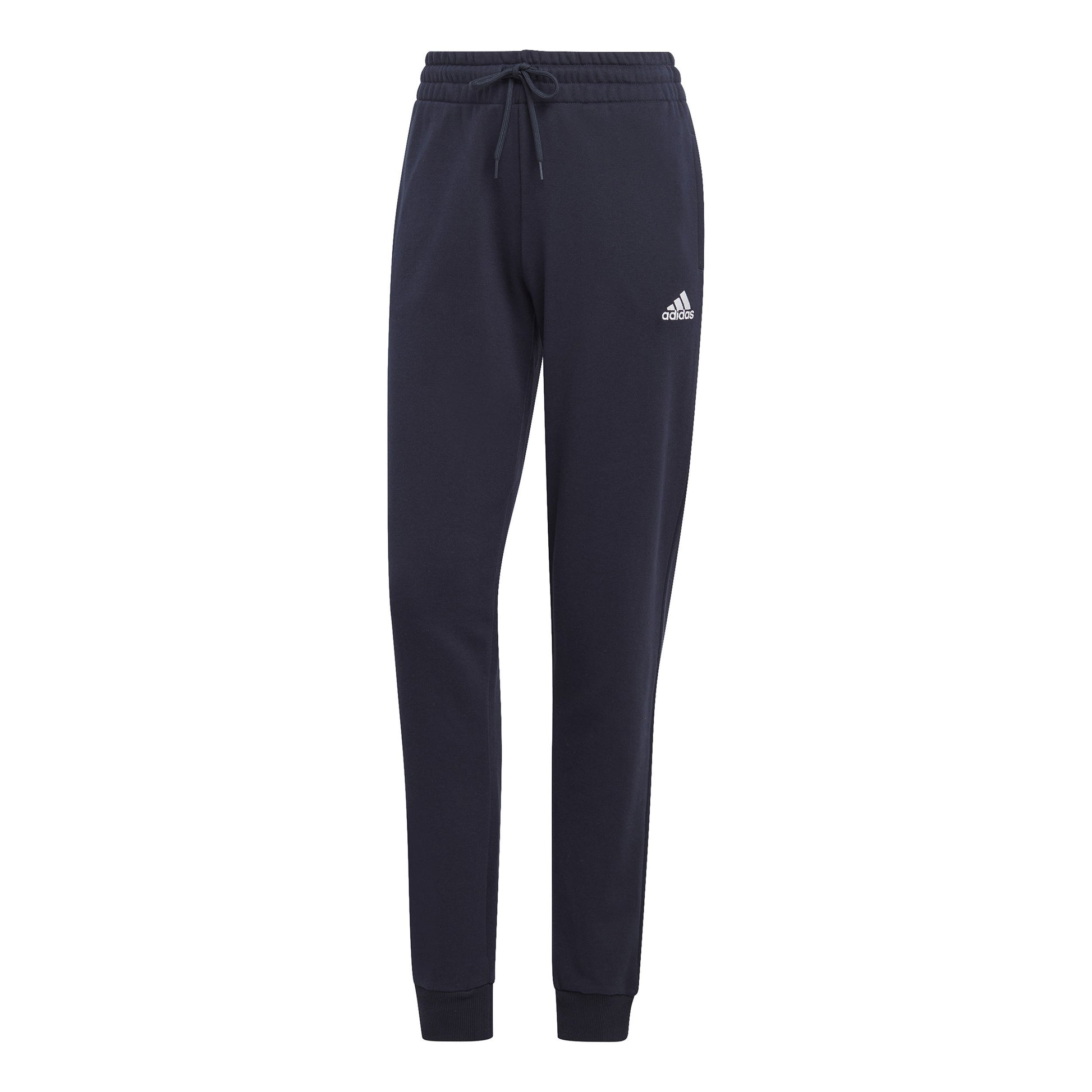 adidas Essentials Linear French Terry Training pants Women - dark blue, white
