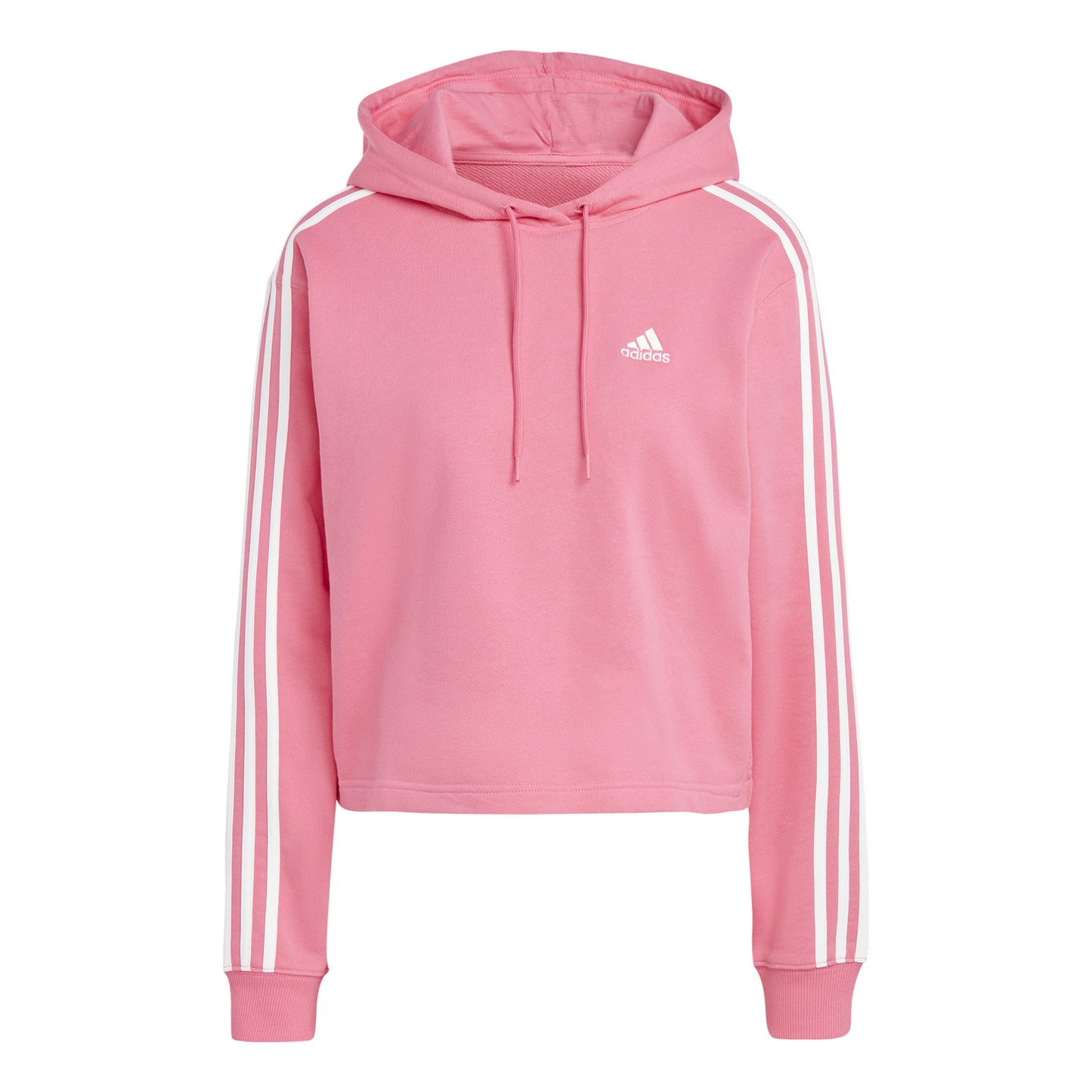 adidas Future Icon 3 Stripes Full-Zip Hoody Women - rose, white