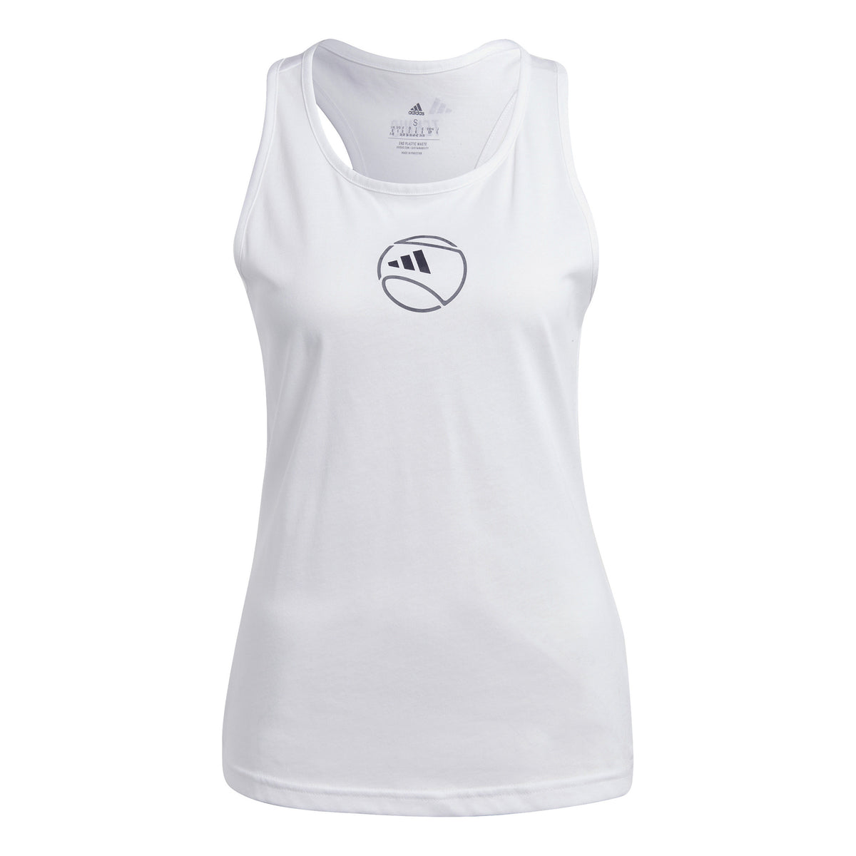 adidas AEROREADY Graphic Tank-Top Damen - weiß,