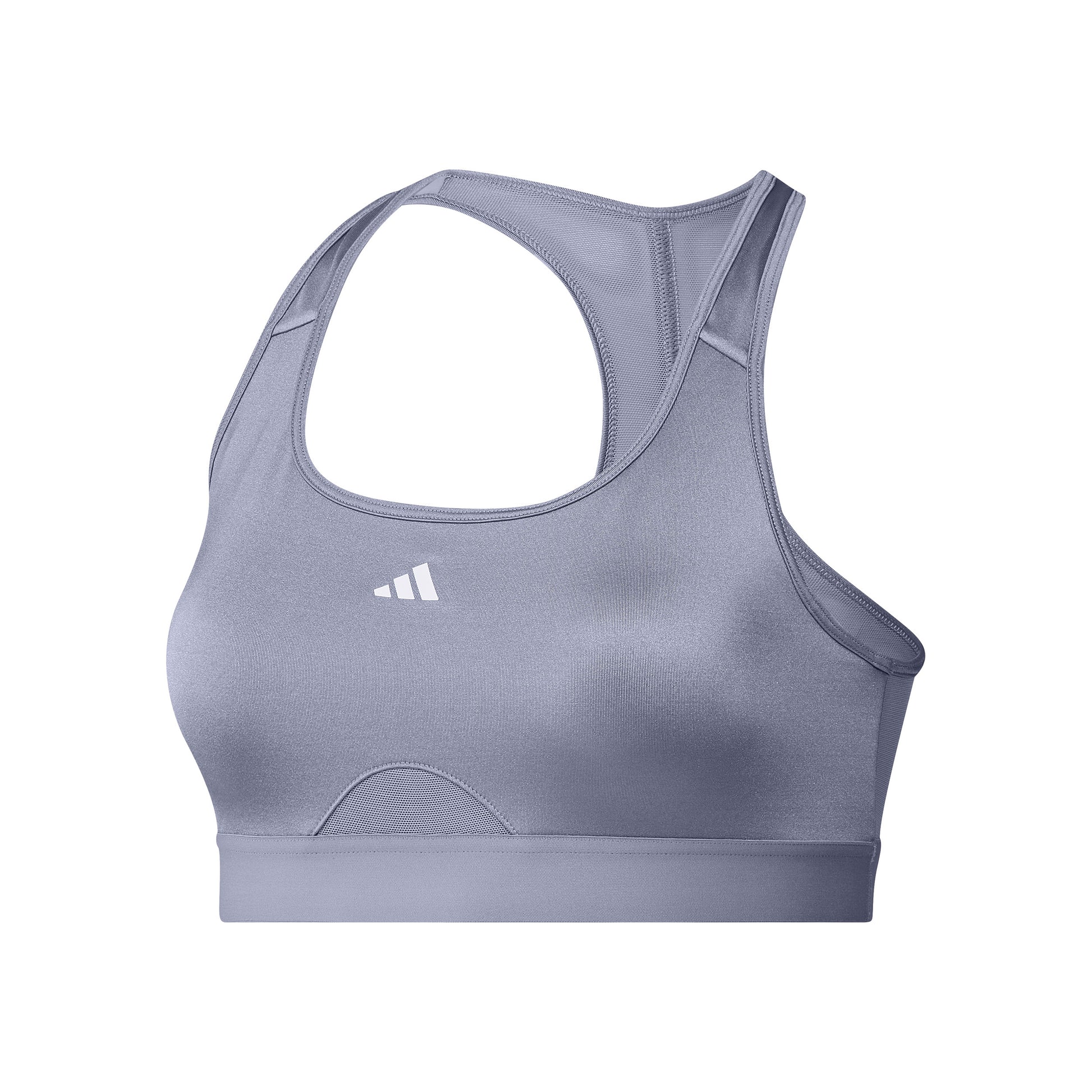 adidas PowerReact Training Medium Support Sports bras Women - silver