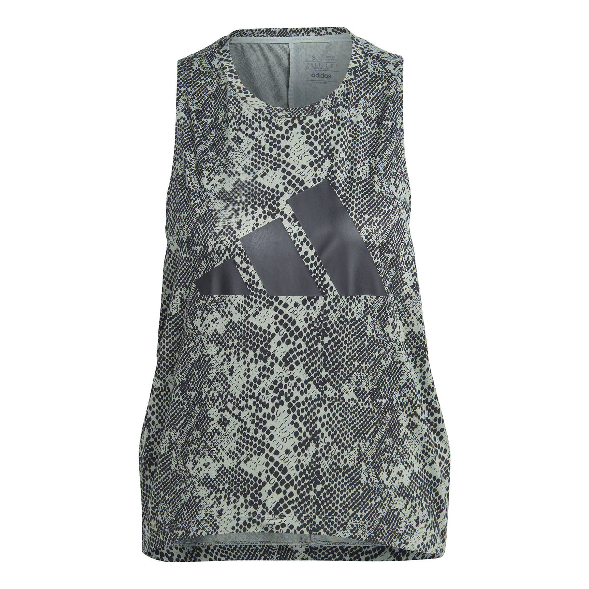 adidas Train Icons Allover Print T-Shirt Women - lightgrey, black