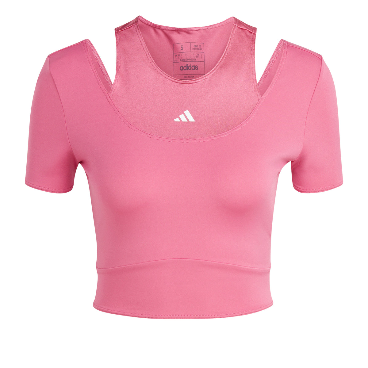 adidas HIIT AEROREADY Crop Training T-Shirt Women - pink,