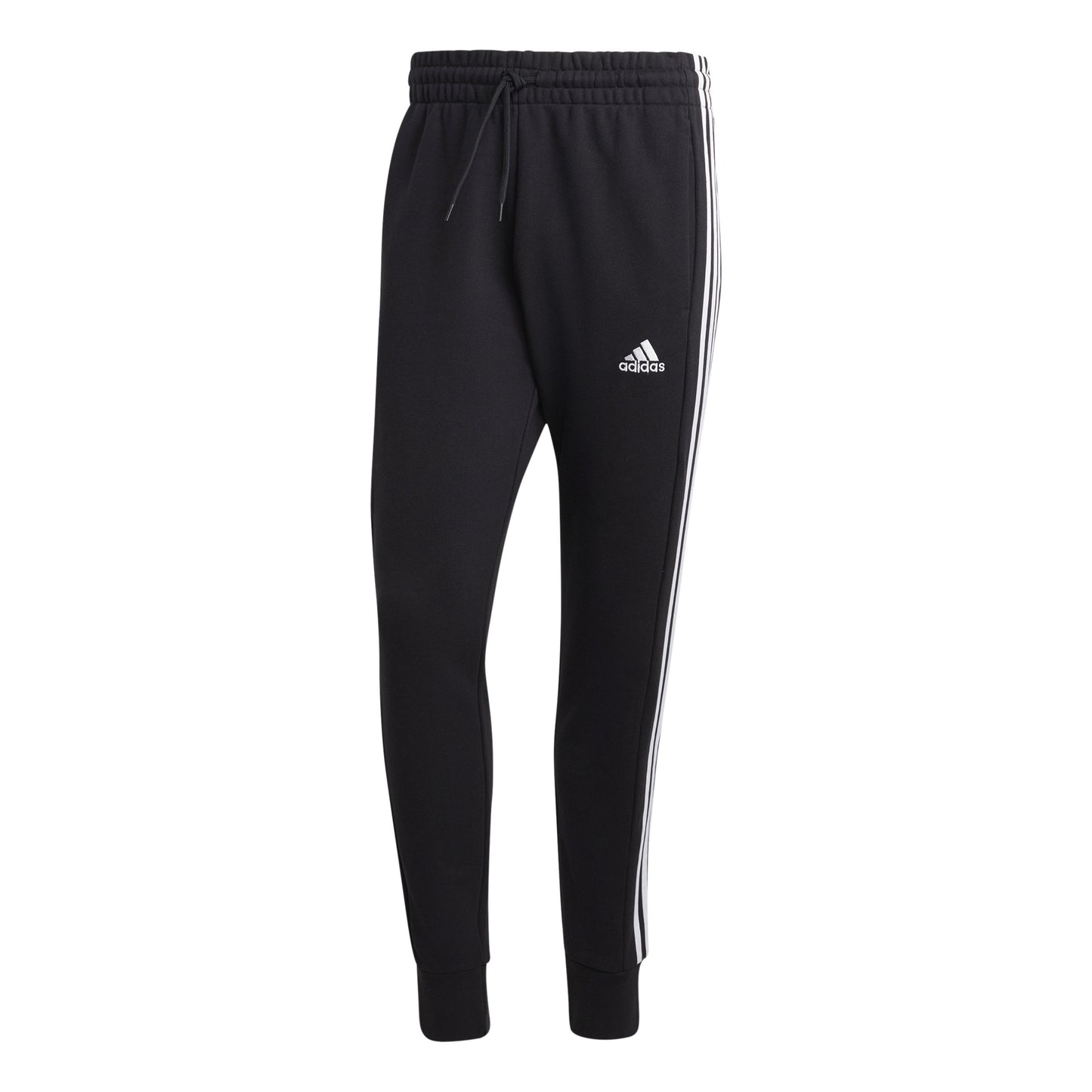 adidas French Terry Tapered Cuff 3-Stripes Training pants Men - black, white