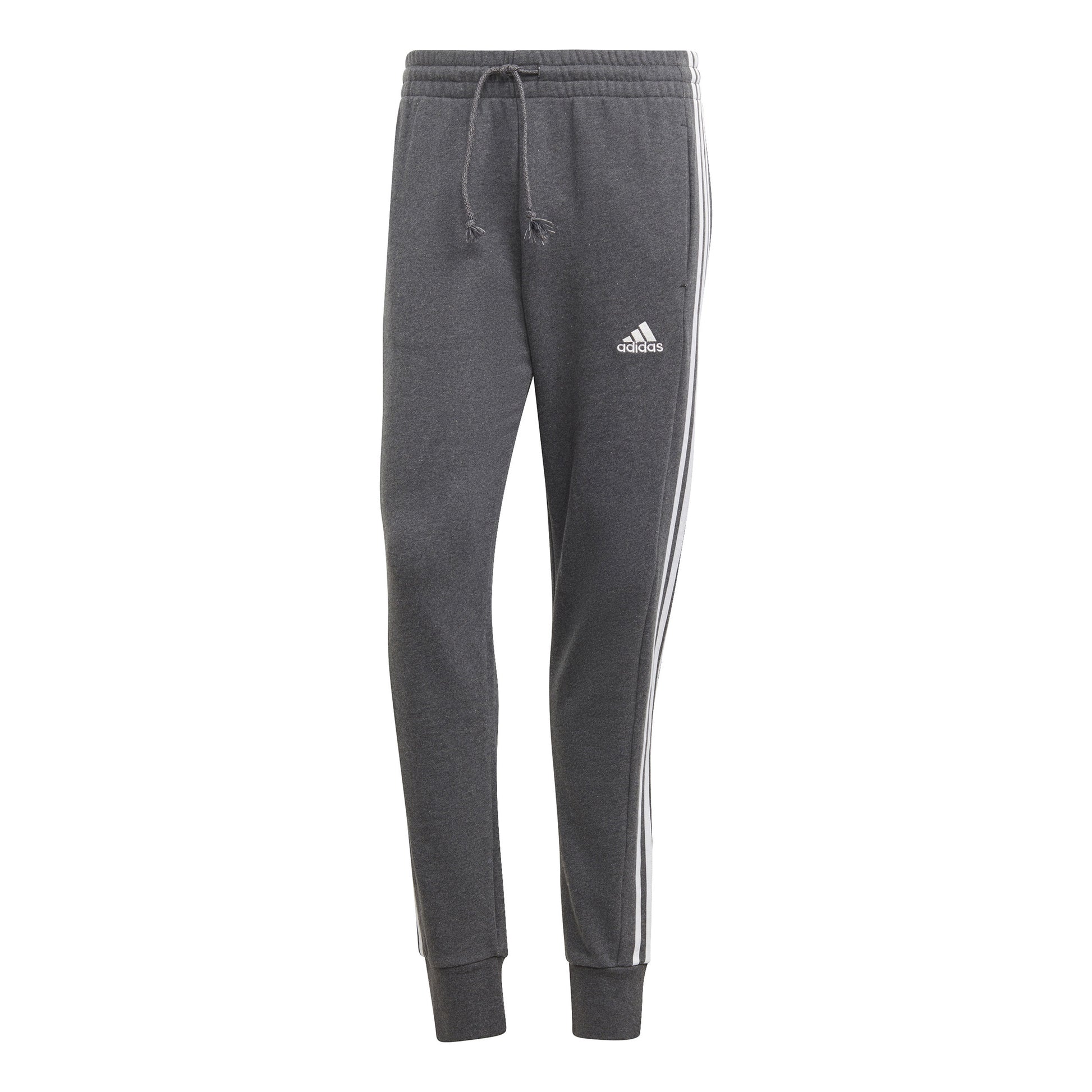 adidas French Terry Tapered Cuff 3-Stripes Training pants Men - grey, white