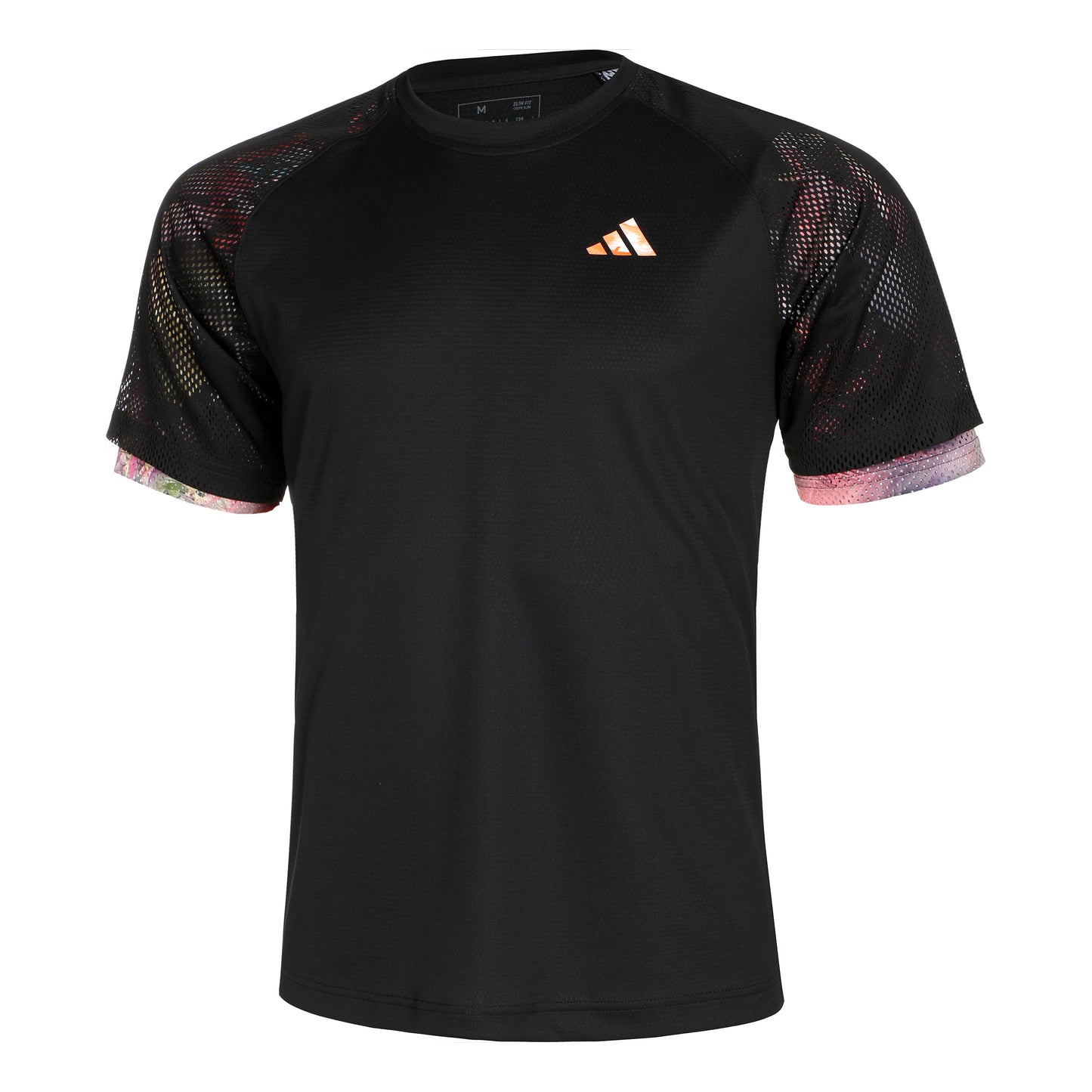 adidas Melbourne Ergo T-Shirt Men - black, multicoloured
