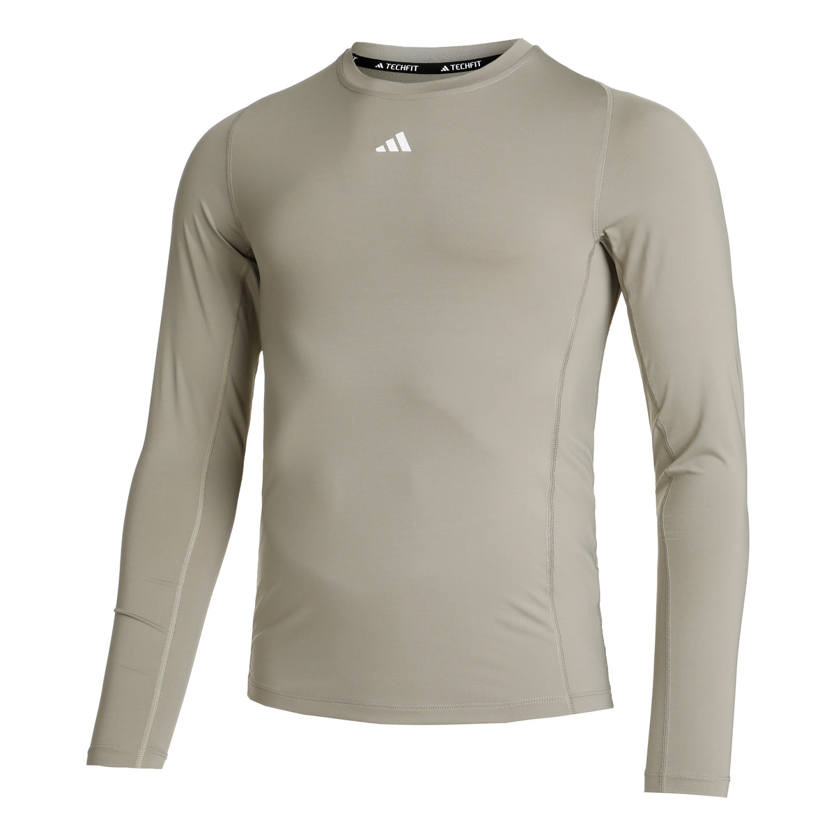 adidas Techfit Training Longsleeve Herren - oliv,