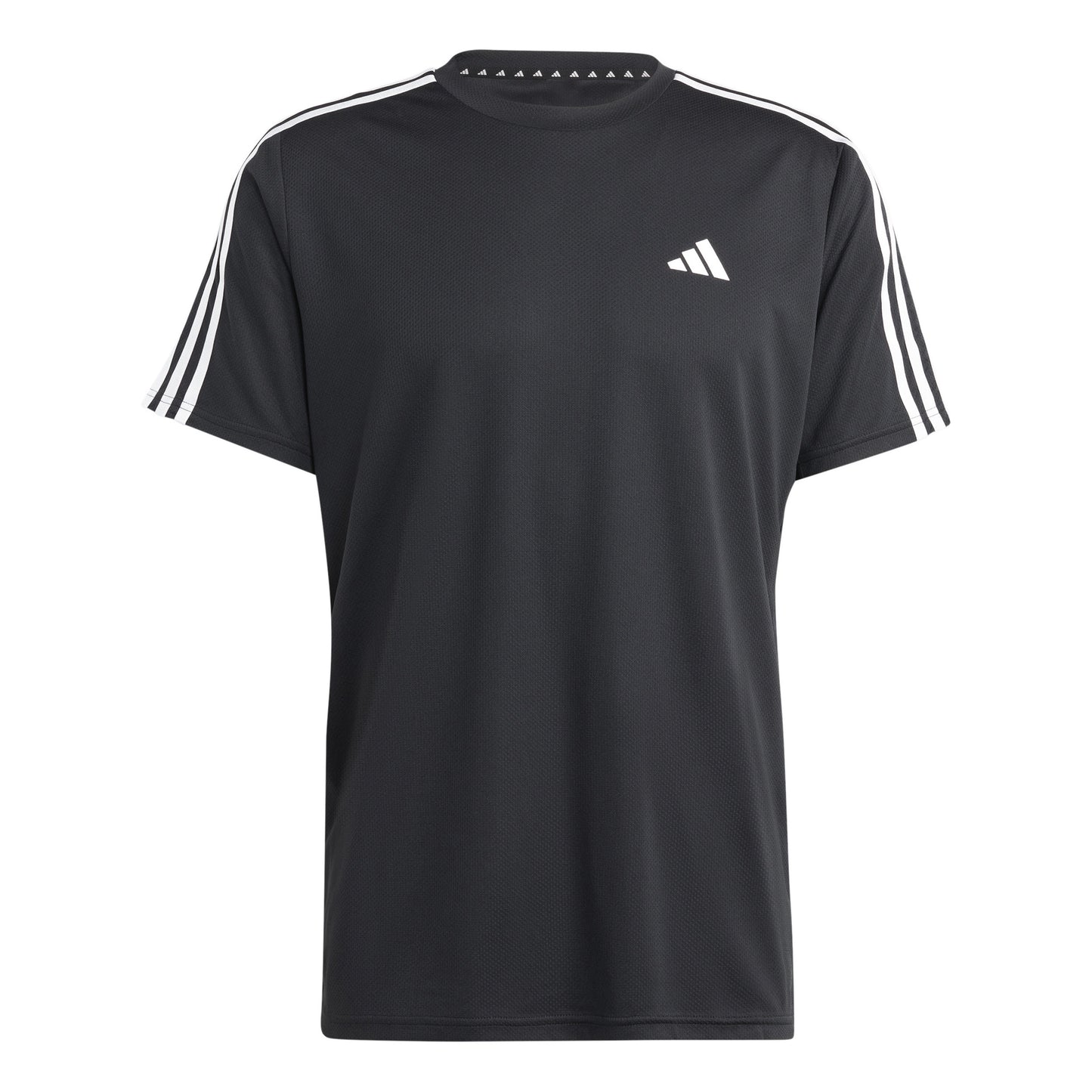 adidas Essentials Train 3-Stripes Training T-Shirt Men-Black,White