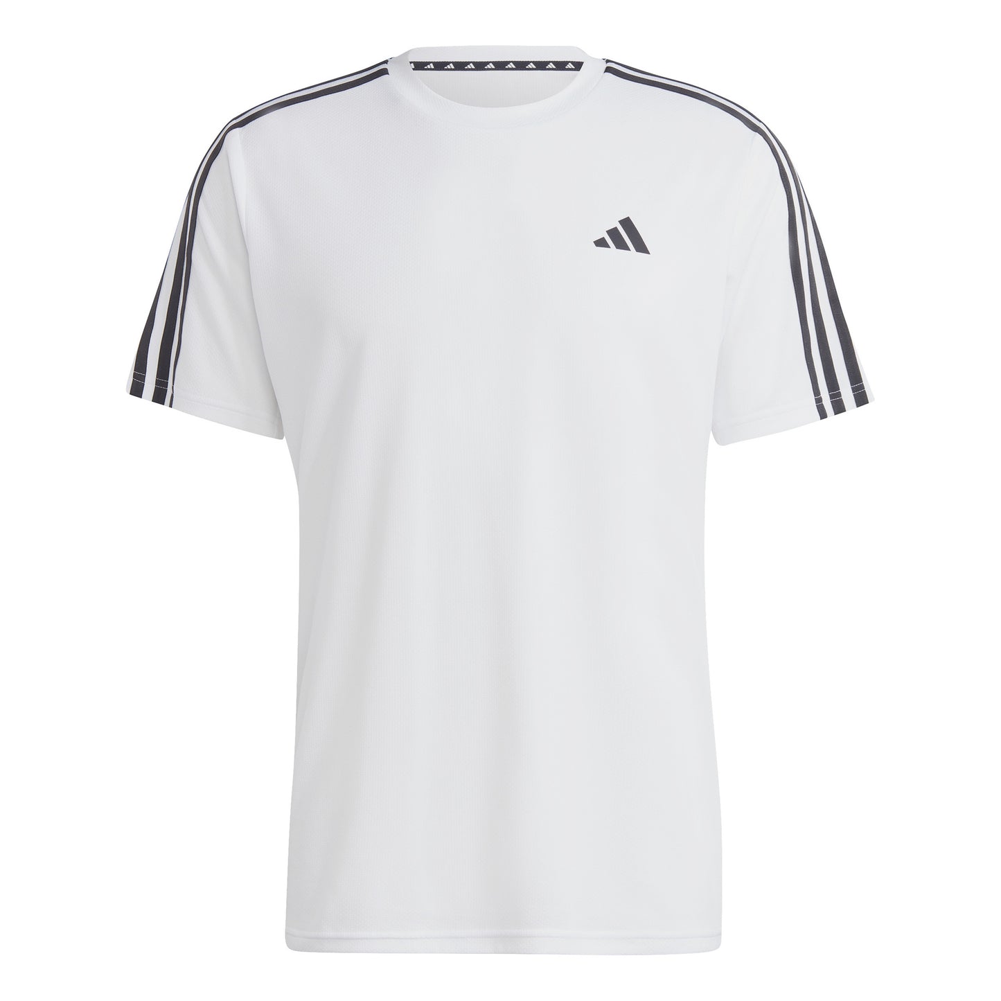 adidas Essentials Train 3-Stripes Training T-Shirt Men-White,Black