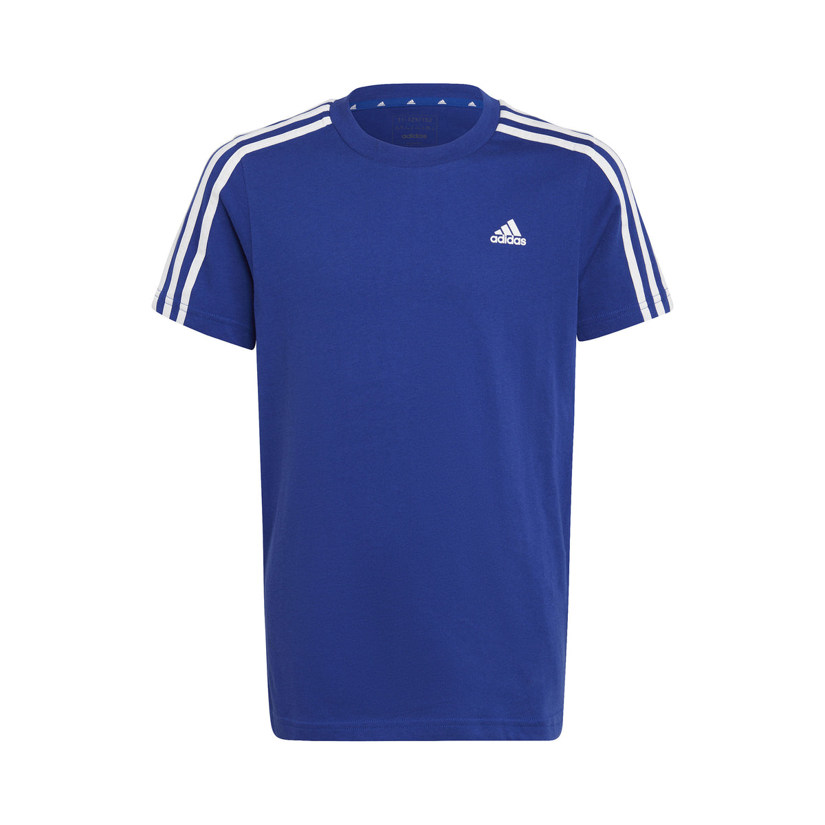 adidas 3Stripes T-Shirt Boys - blue, white