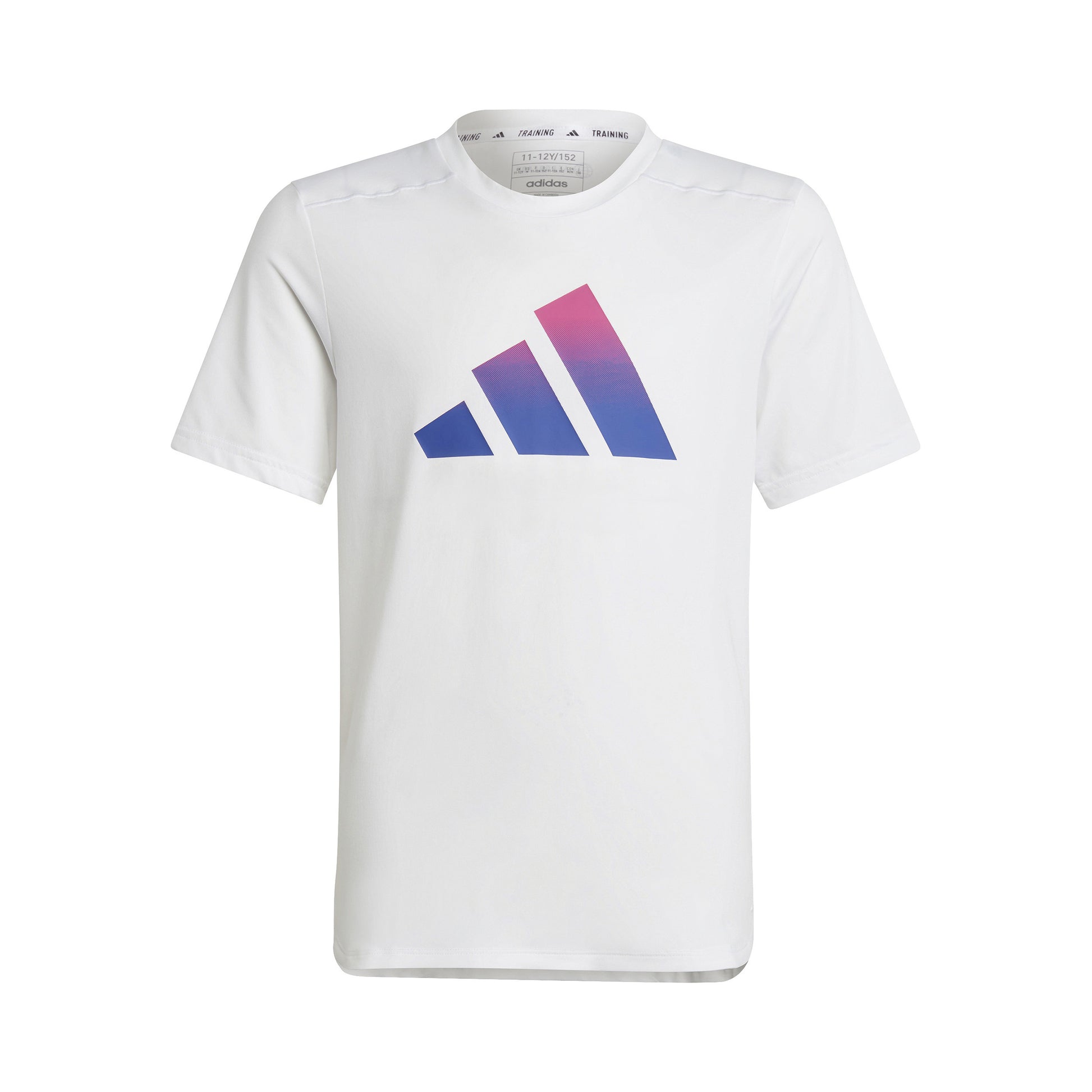 adidas Training Icons T-Shirt Boys - white, multicoloured