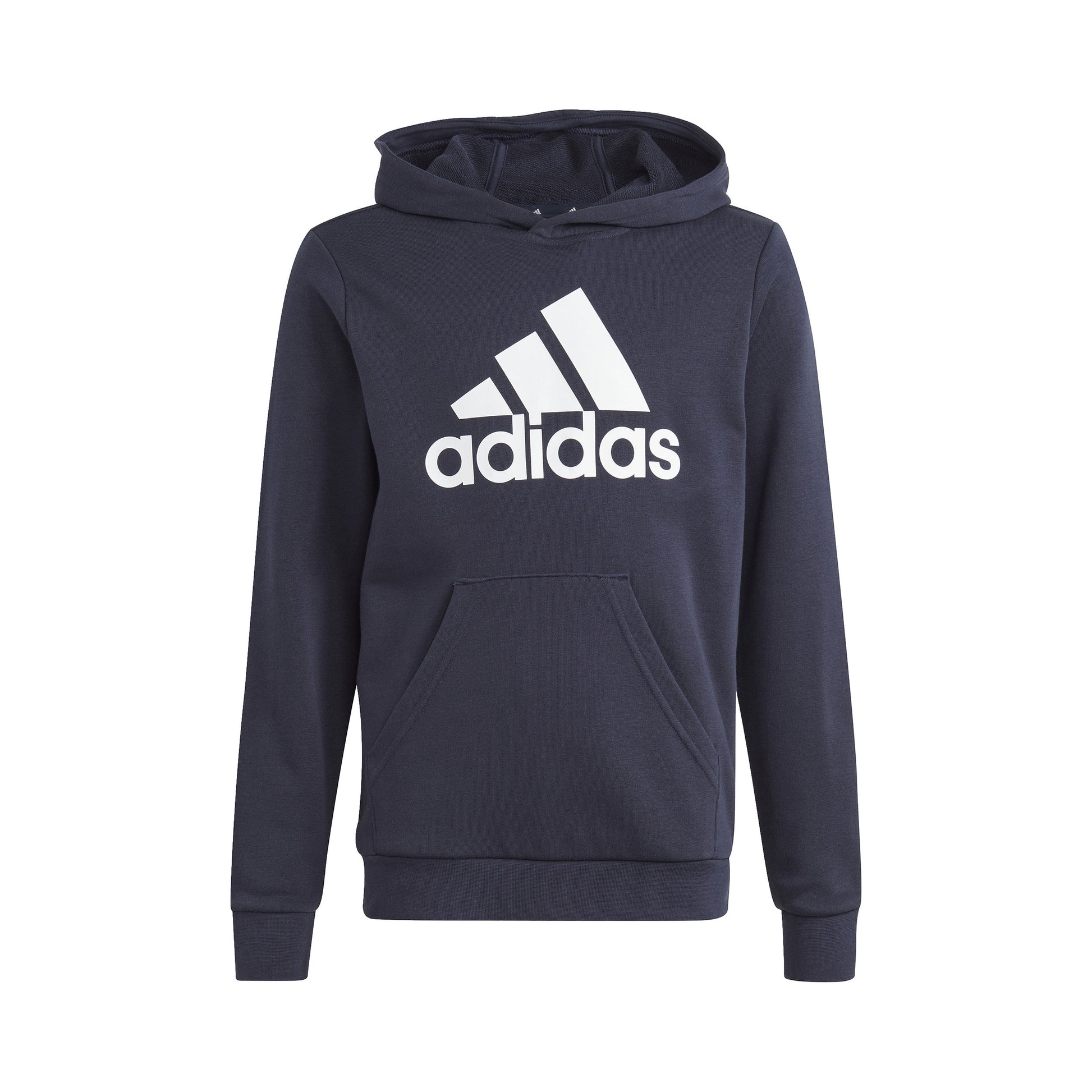 adidas Big Logo Cotton Hoody Boys - dark blue, white