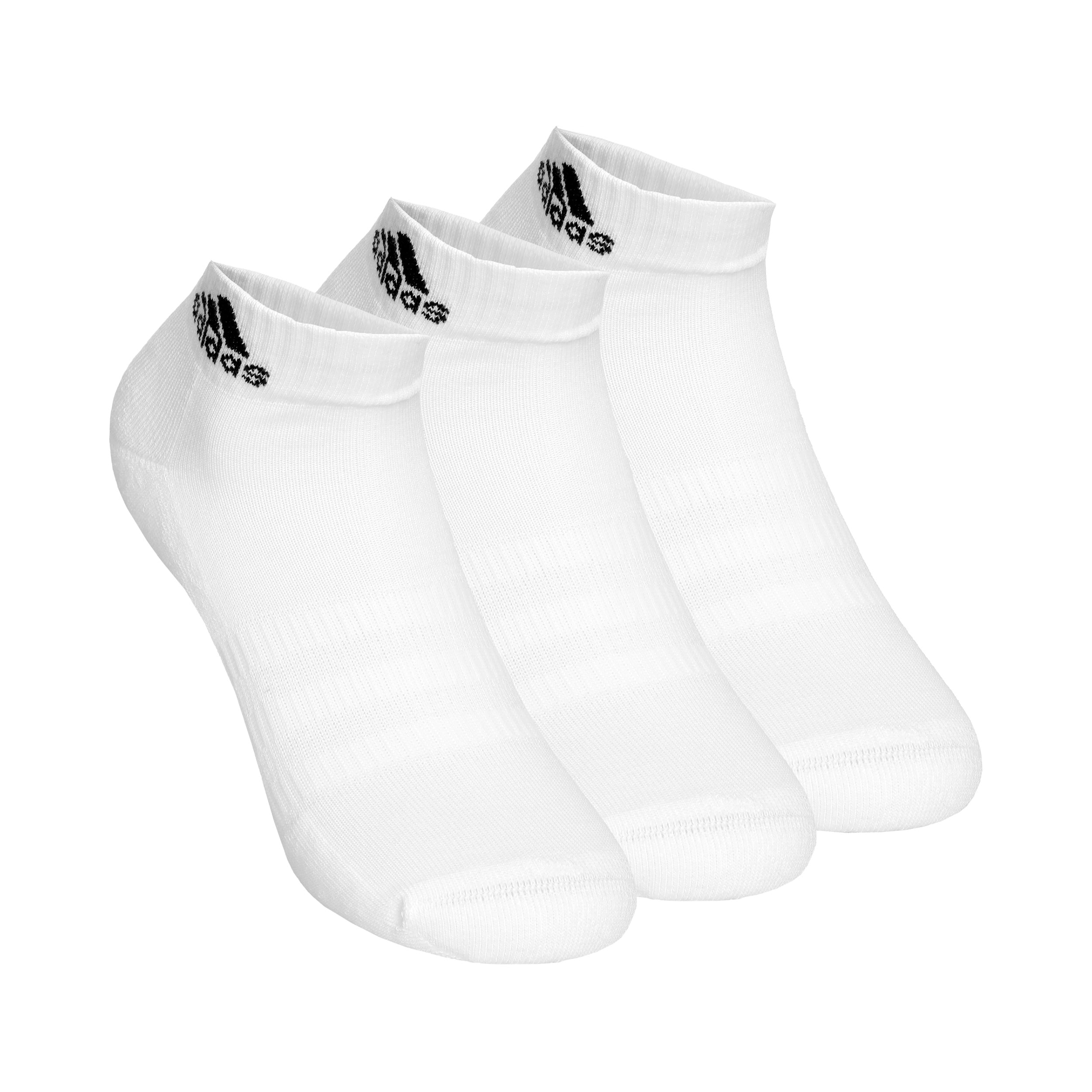 adidas Crew Sportswear Ankle Sports Socks 3 Pack-White,Black