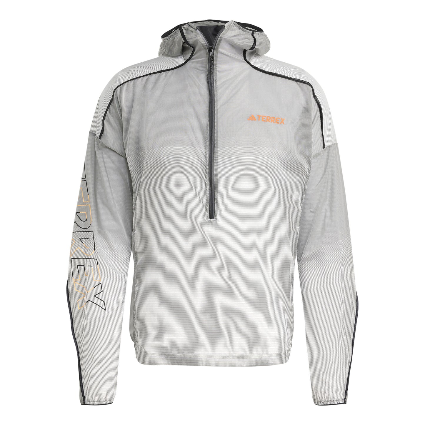 adidas Agravic Pro WW Laufjacke Herren - grau, weiß
