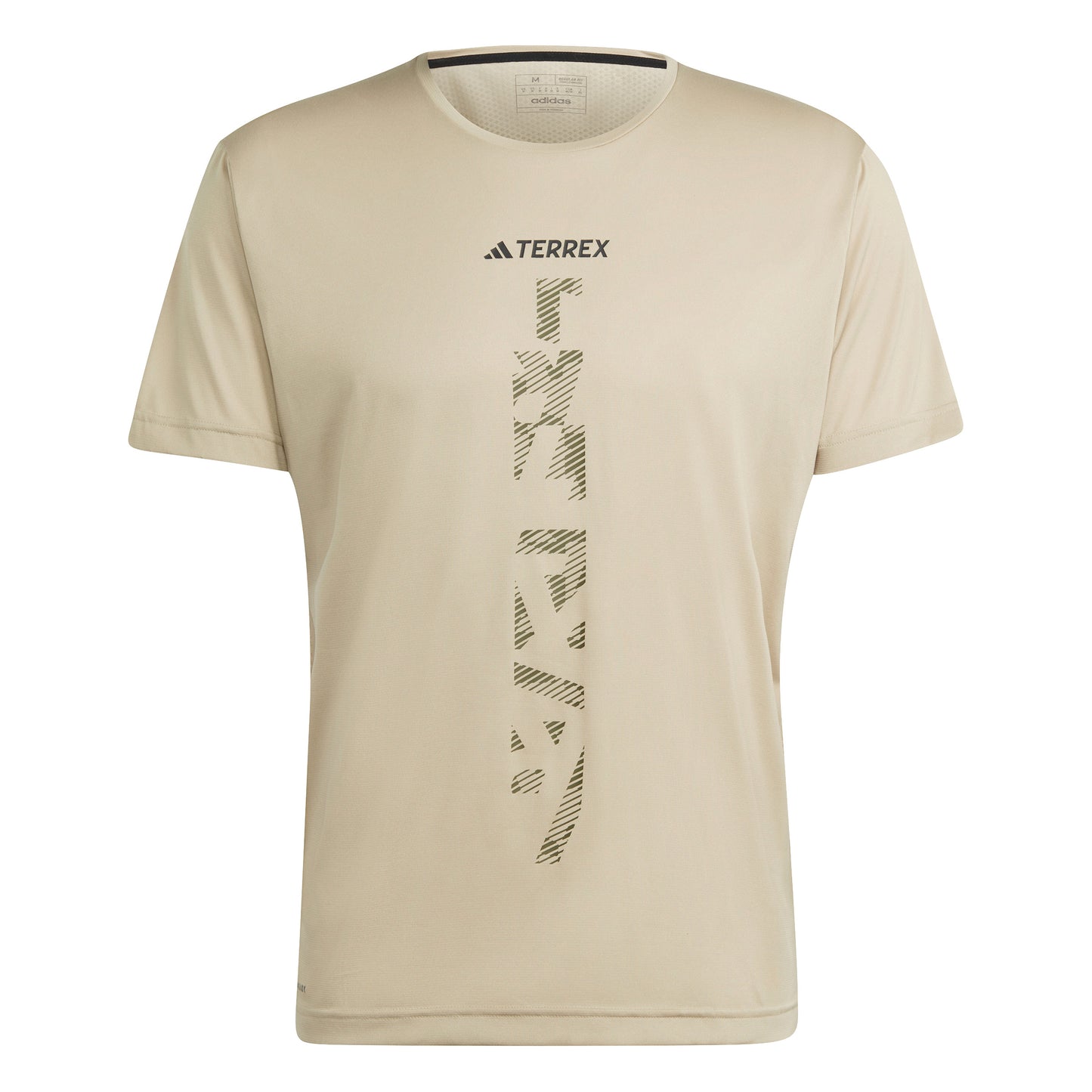 adidas Terrex AGR Running shirt Men - beige,