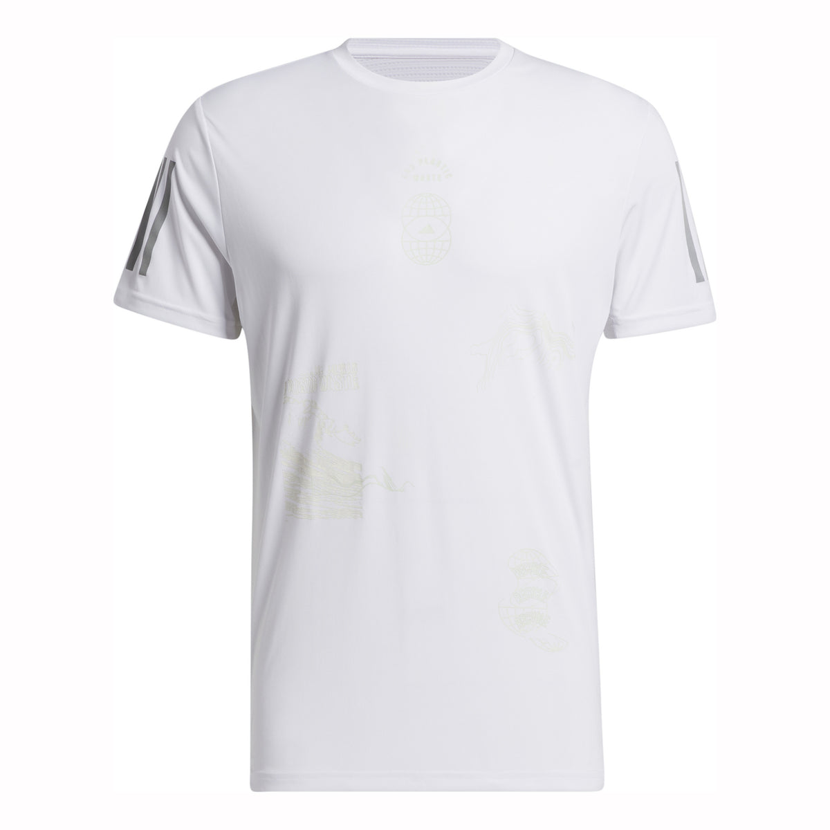 adidas RFTO Running shirt Men - white,