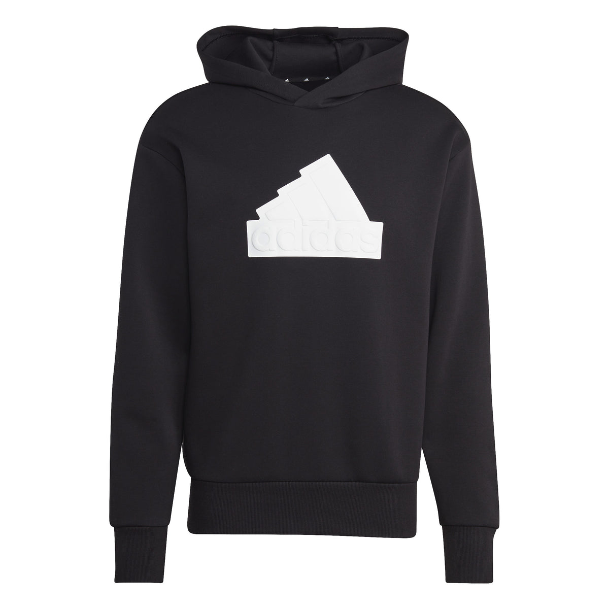 adidas Future Icon Badge of Sport Hoody Herren - schwarz, weiß