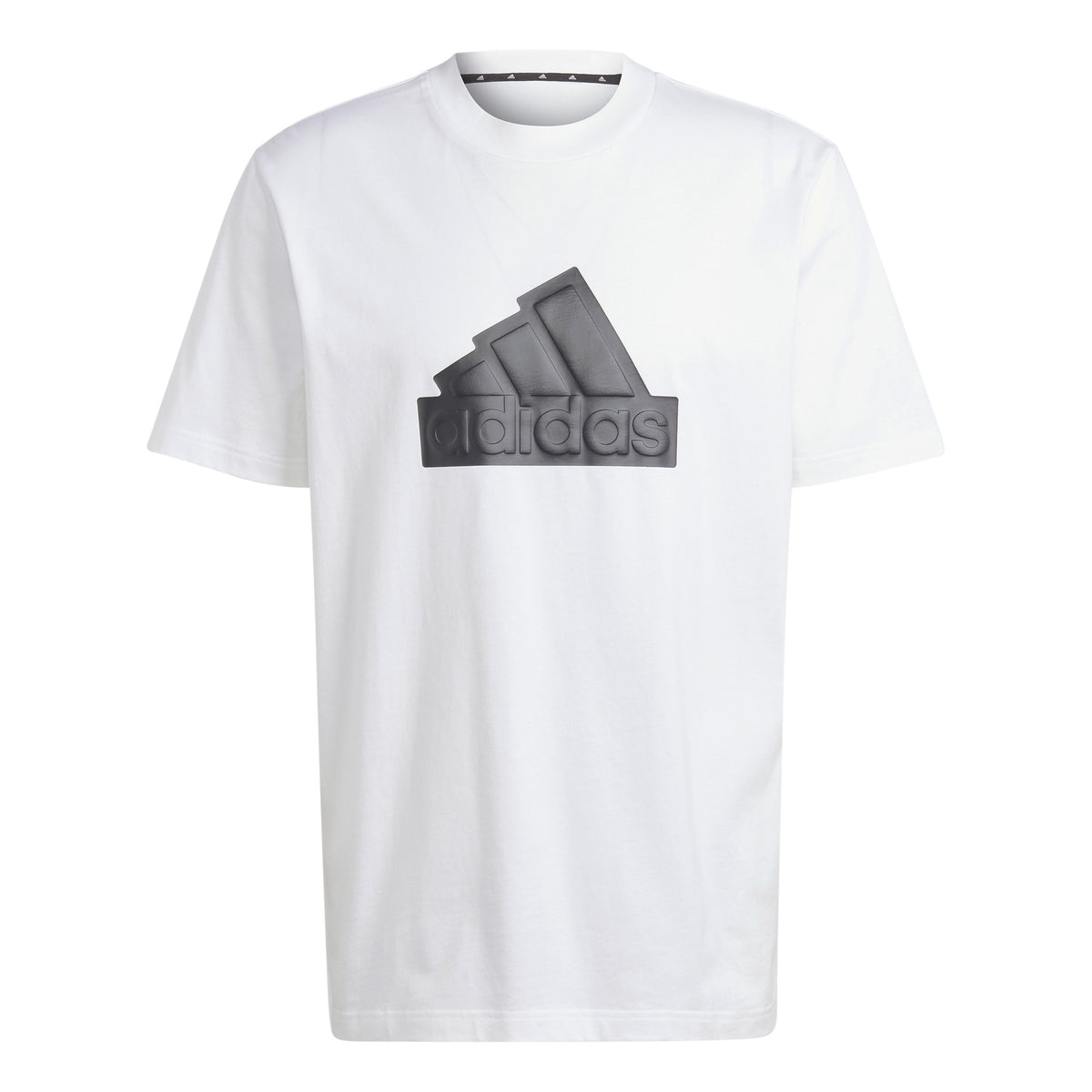 adidas Future Icon Badge of Sport T-Shirt Herren - weiß, schwarz
