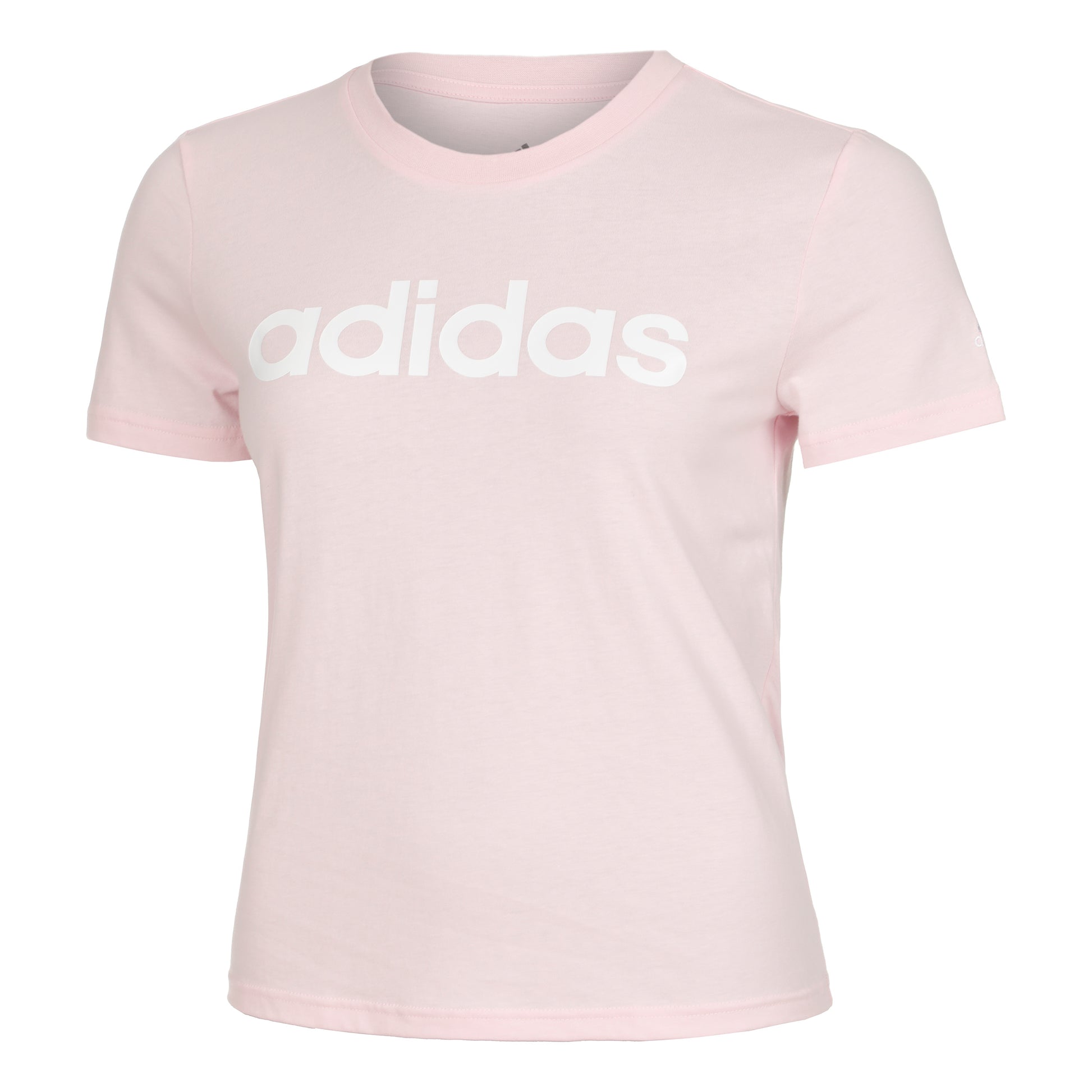 adidas Linear T-Shirt Women - rose, white