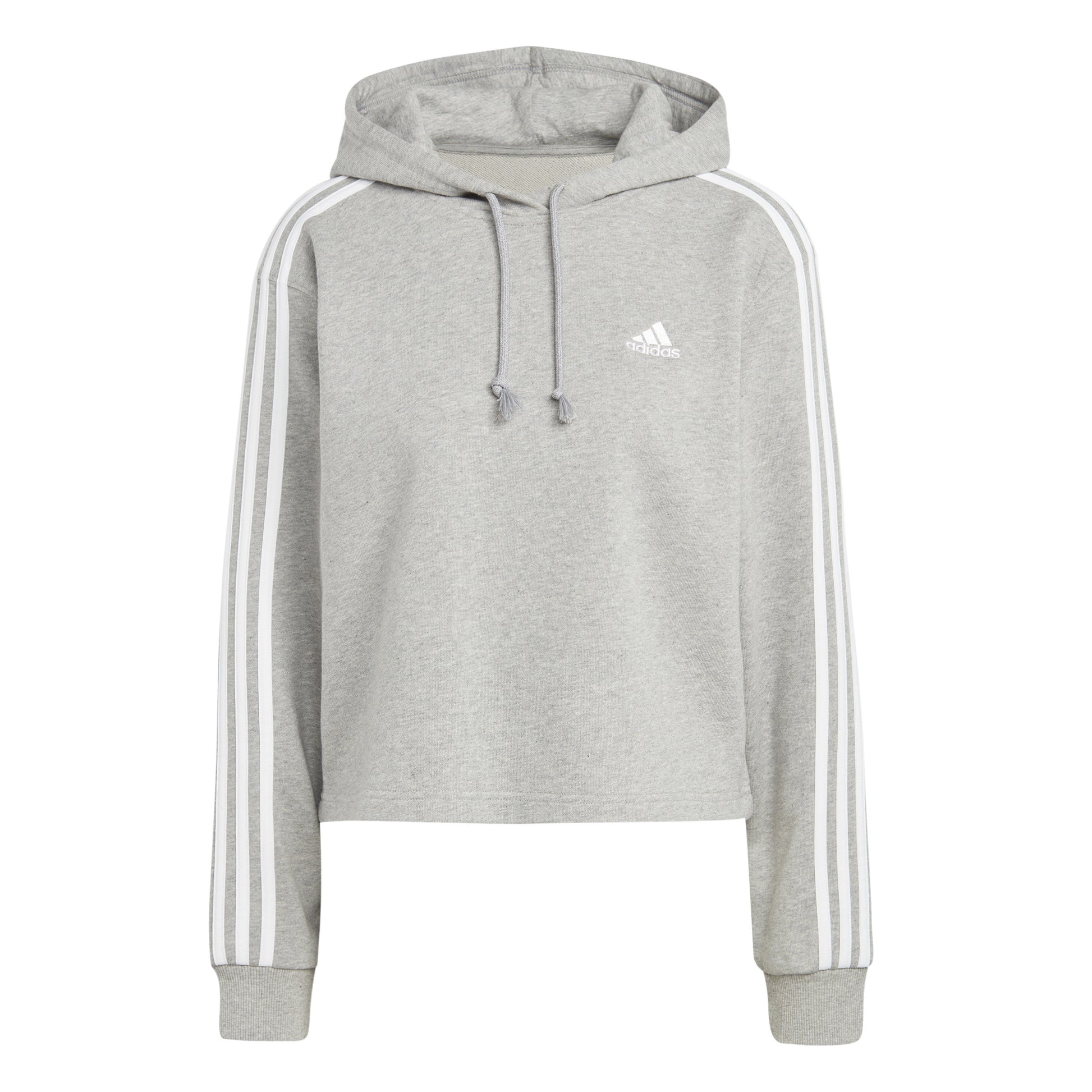 adidas Future Icon 3 Stripes Full-Zip Hoody Women - lightgrey,