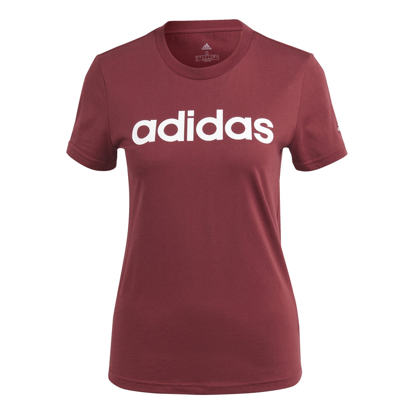 adidas Linear T-Shirt Women - red, white