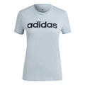 Linear T-Shirt Women - blue grey, dark blue