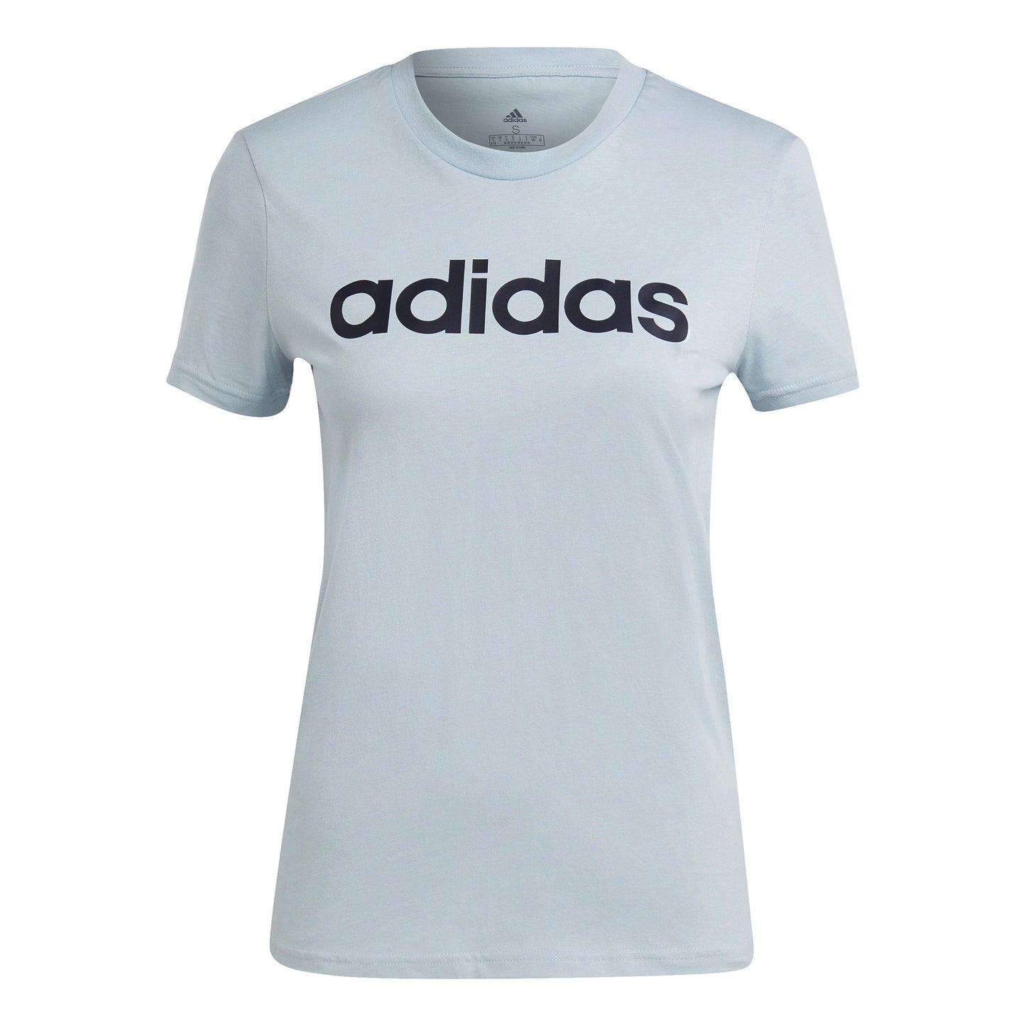 adidas Linear T-Shirt Women - blue grey, dark blue