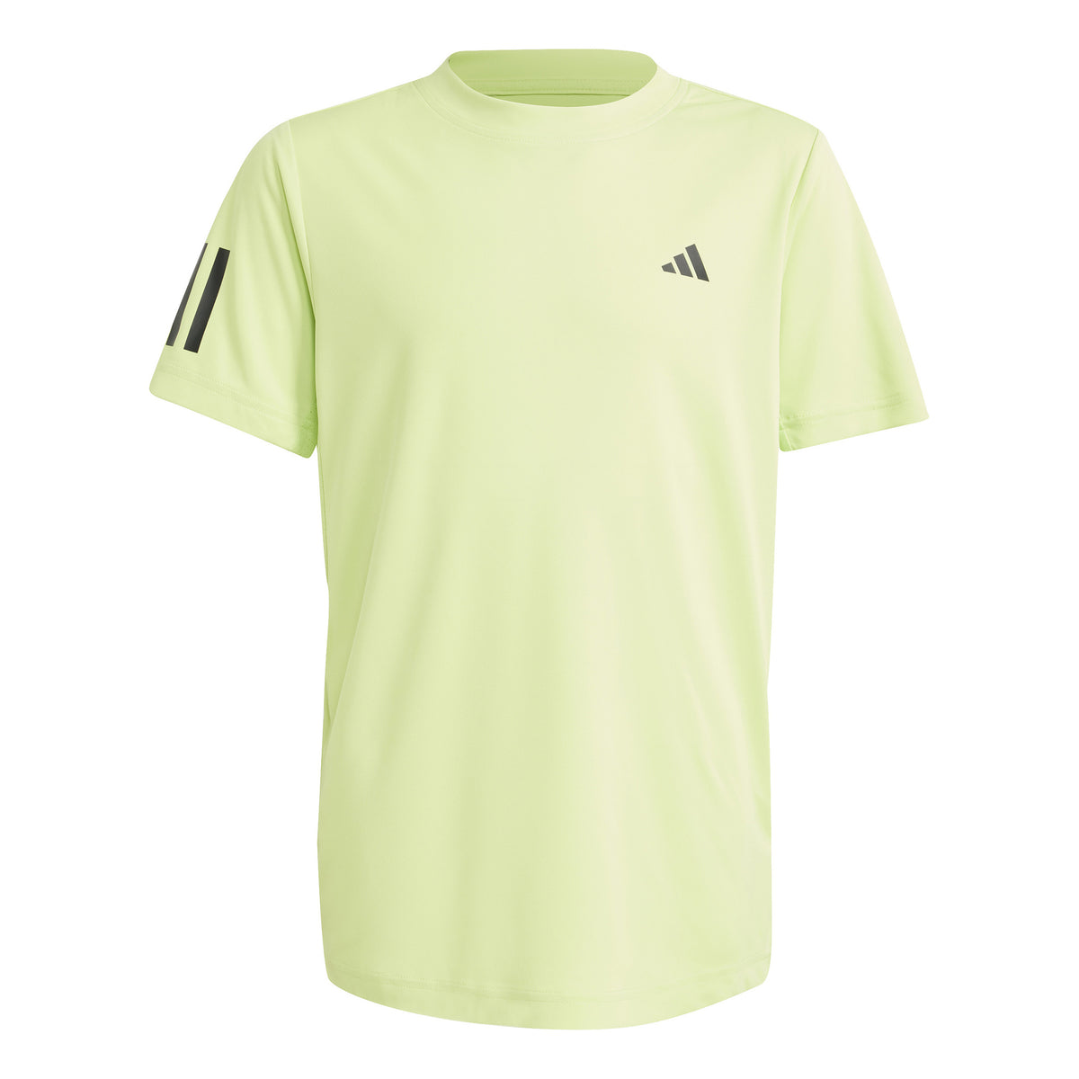 adidas Club 3 Stripes T-Shirt Boys - lime,