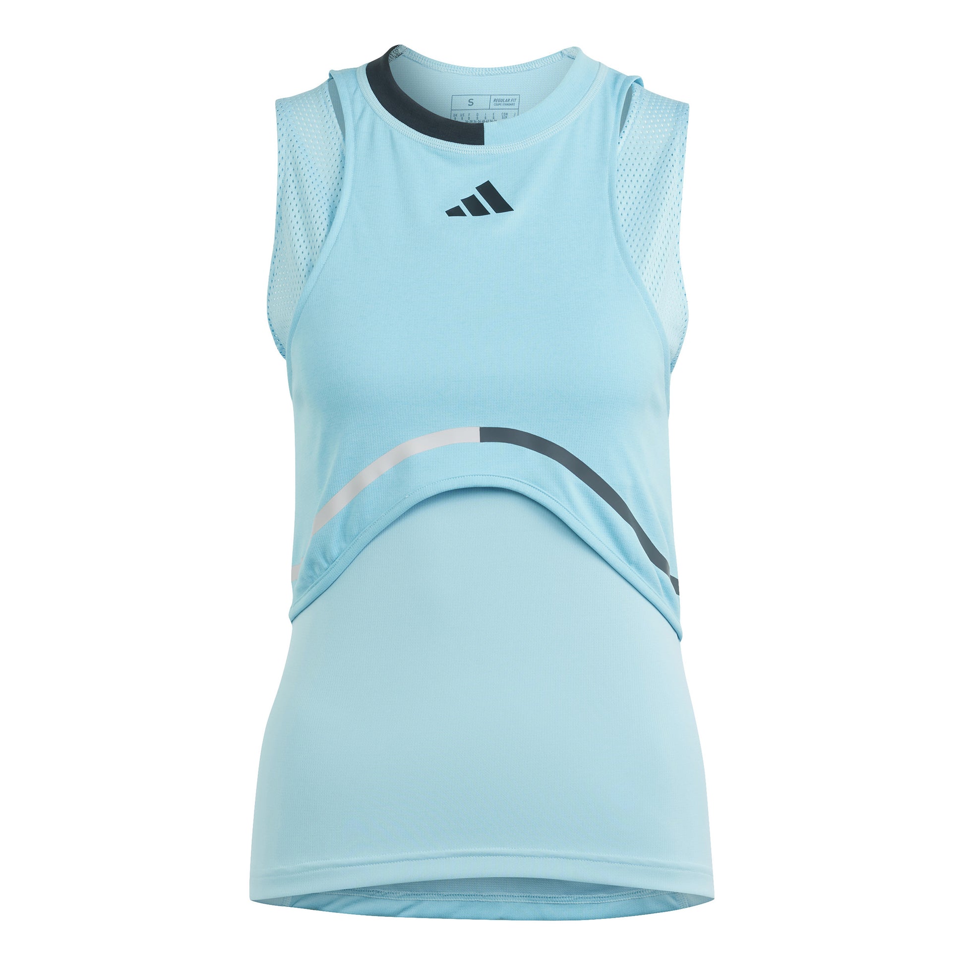 adidas Match Pro Tank-Top Damen-Hellblau,Mehrfarbig
