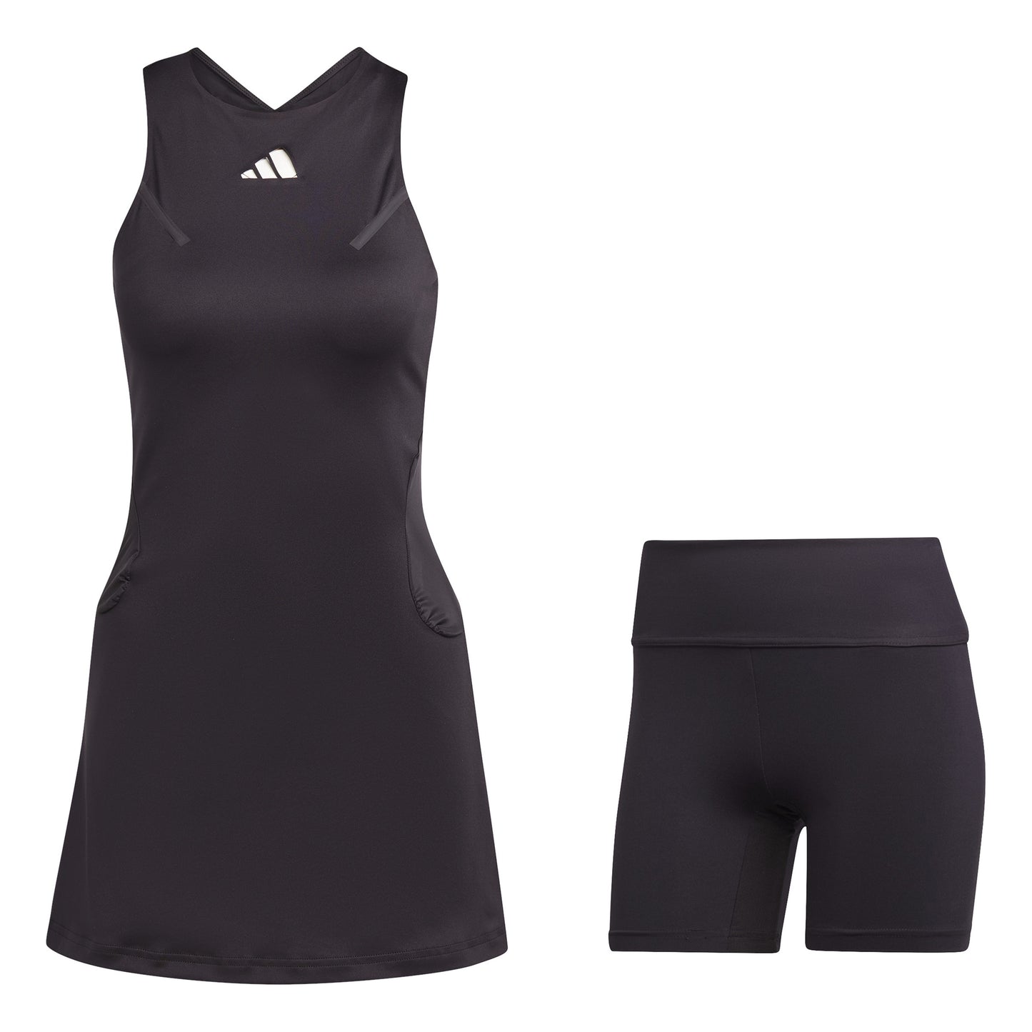 adidas Tennis Premium Kleid Damen - schwarz,