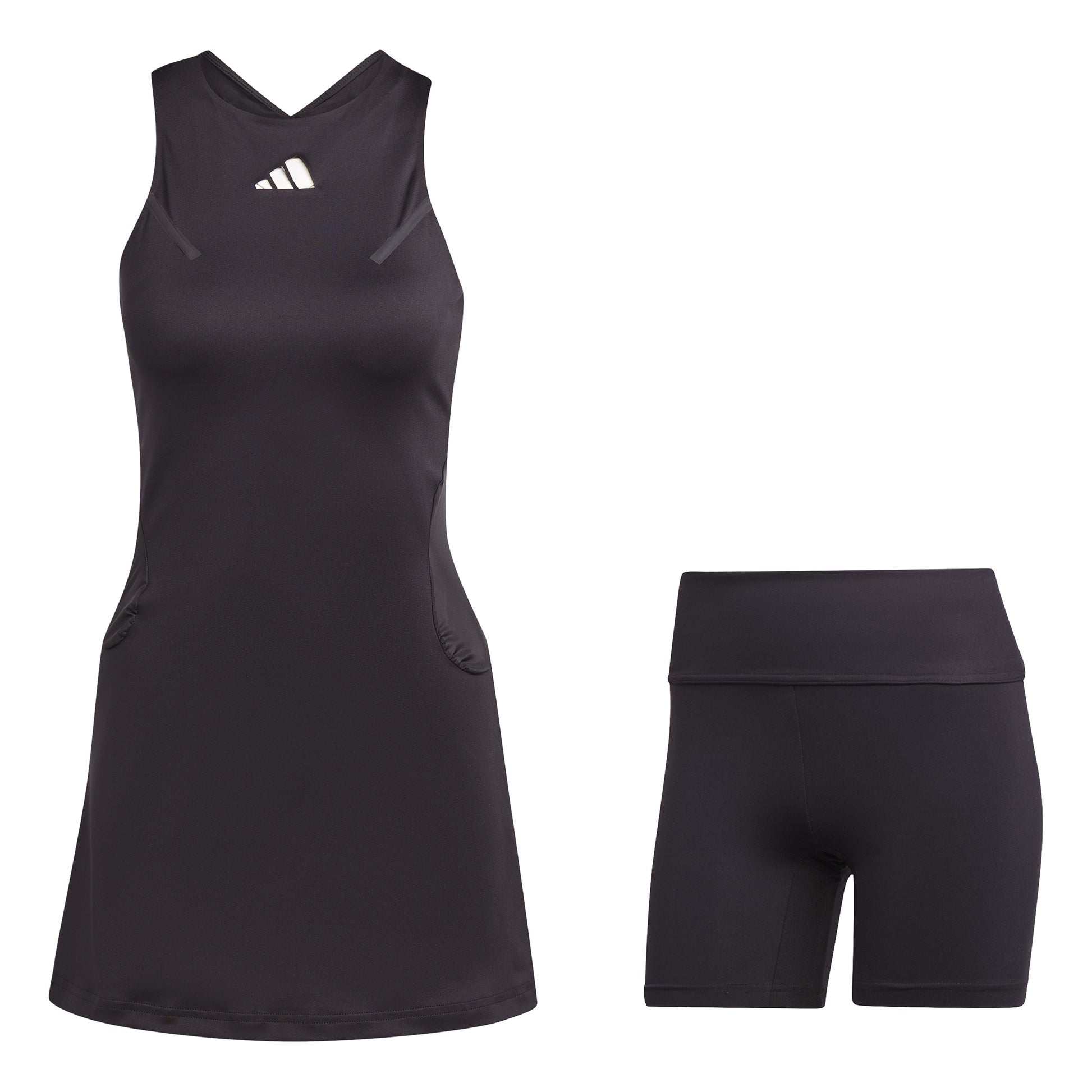 adidas Tennis Premium Kleid Damen - schwarz,