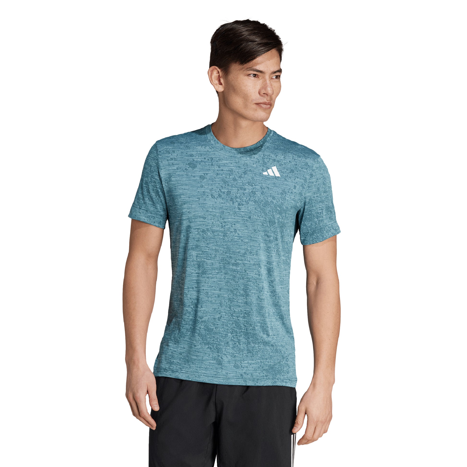 adidas Freelift T-Shirt Herren - petrol,
