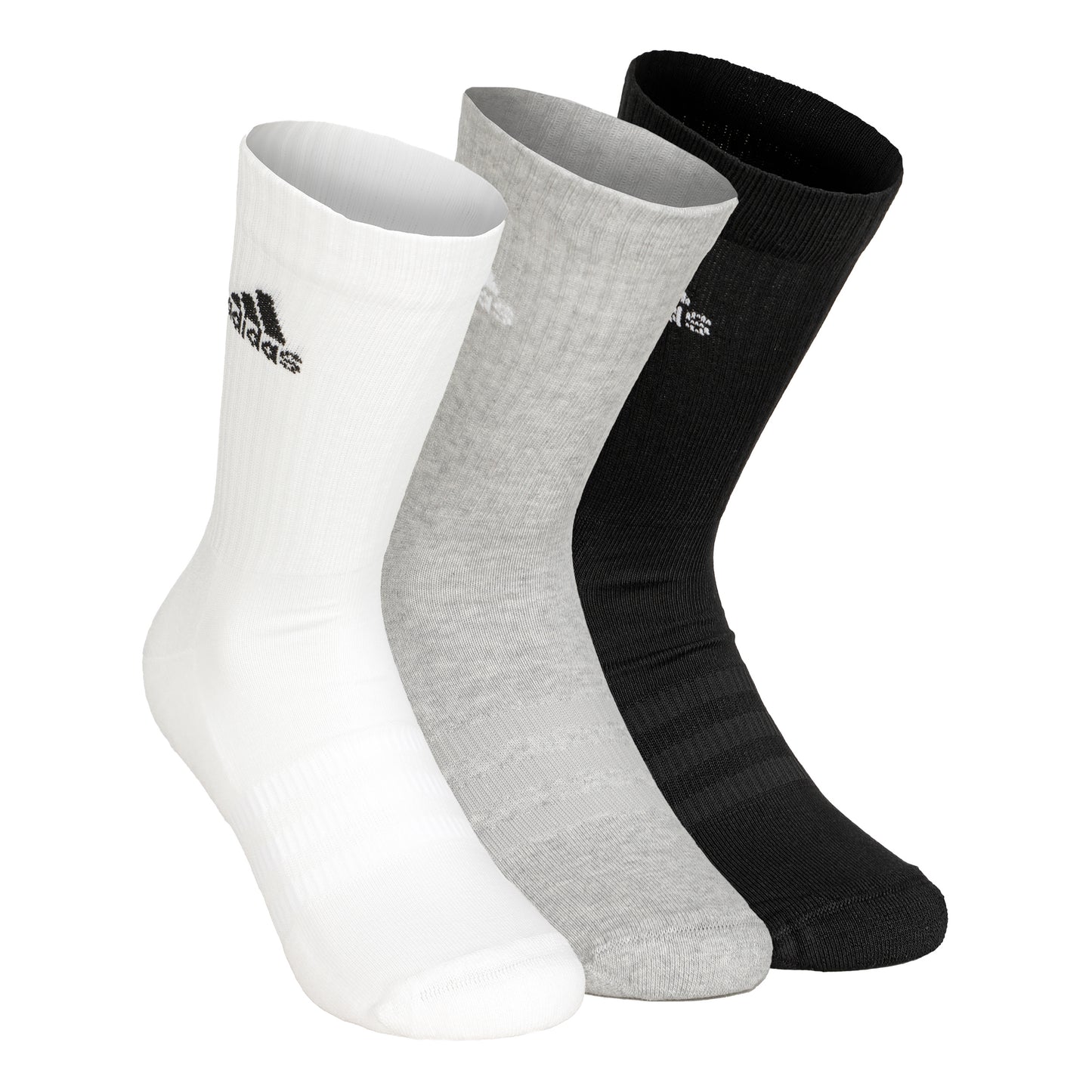 adidas Sportswear Crew Sportsocken 3er Pack Unisex - mehrfarbig,