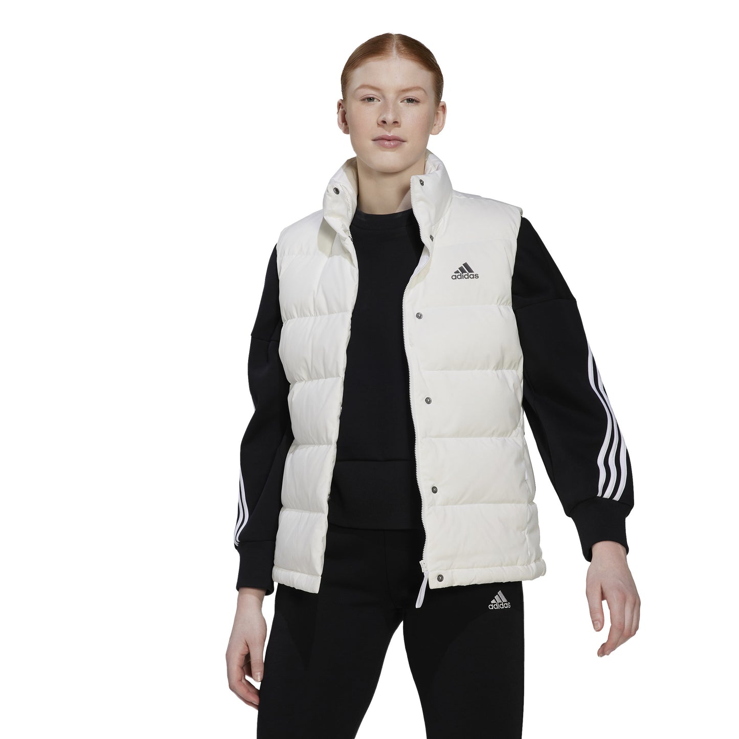adidas Helonic Weste Damen - weiß,