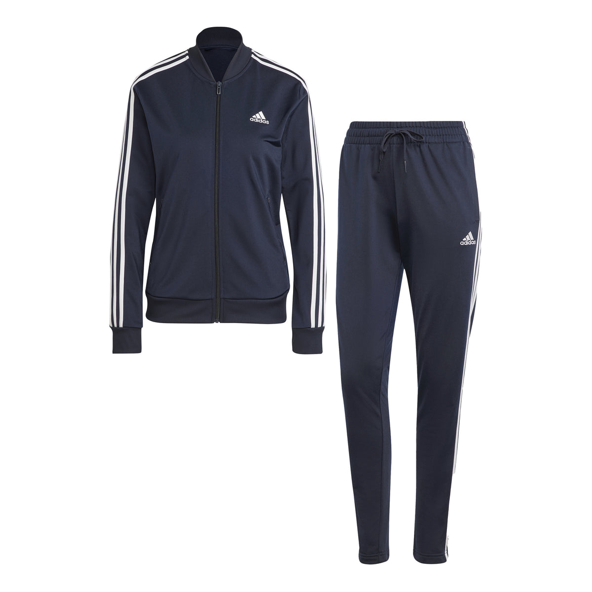 adidas 3Stripes Tracksuit Women - dark blue, white