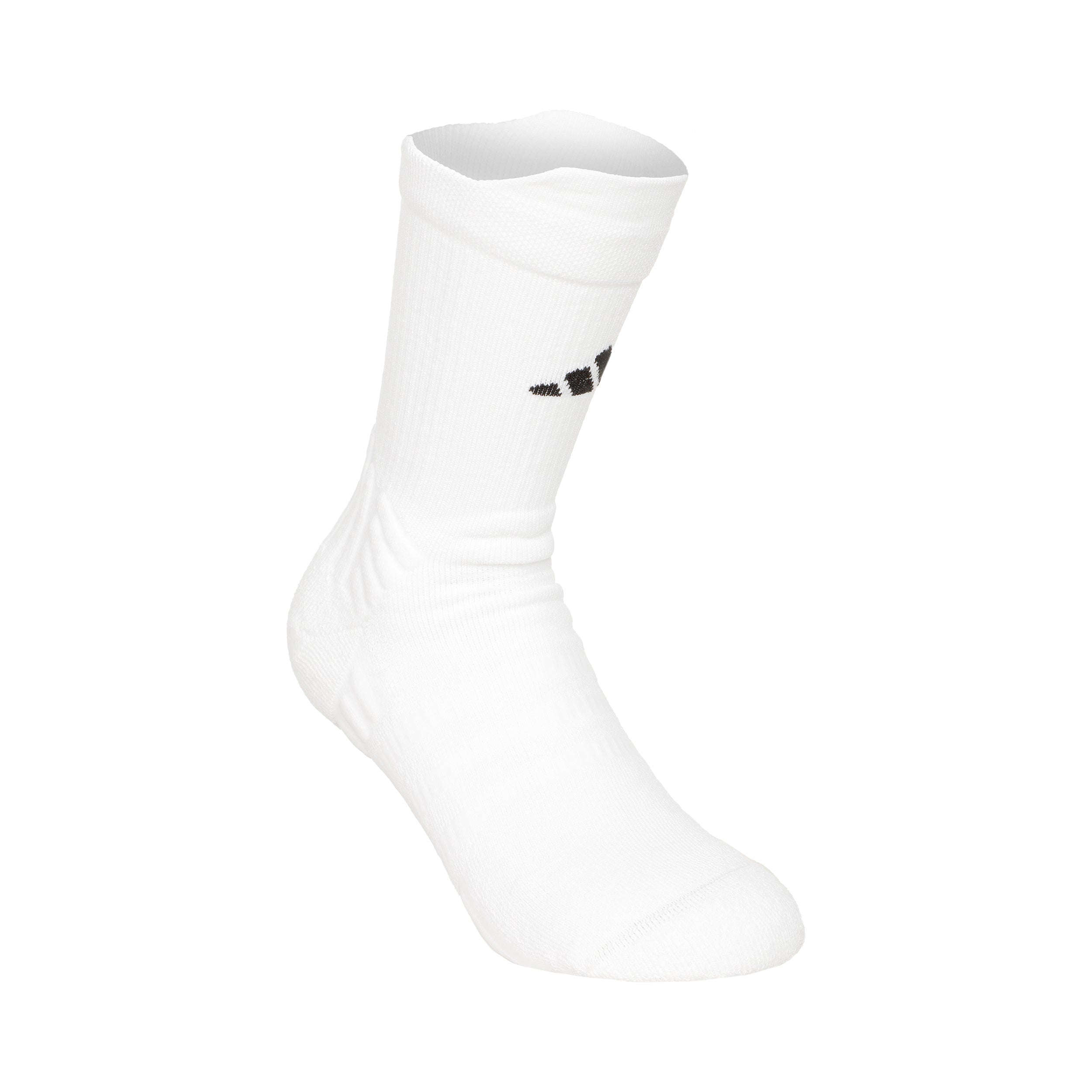 adidas Crew Tennis Socks-White,Black