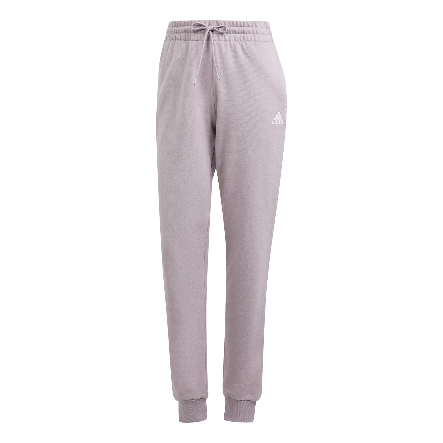 adidas Essentials Linear French Terry Trainingshose Damen - flieder, weiß