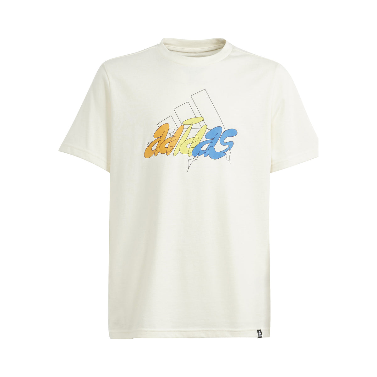 adidas Graphic Illustrated T-Shirt Boys - cream, multicoloured