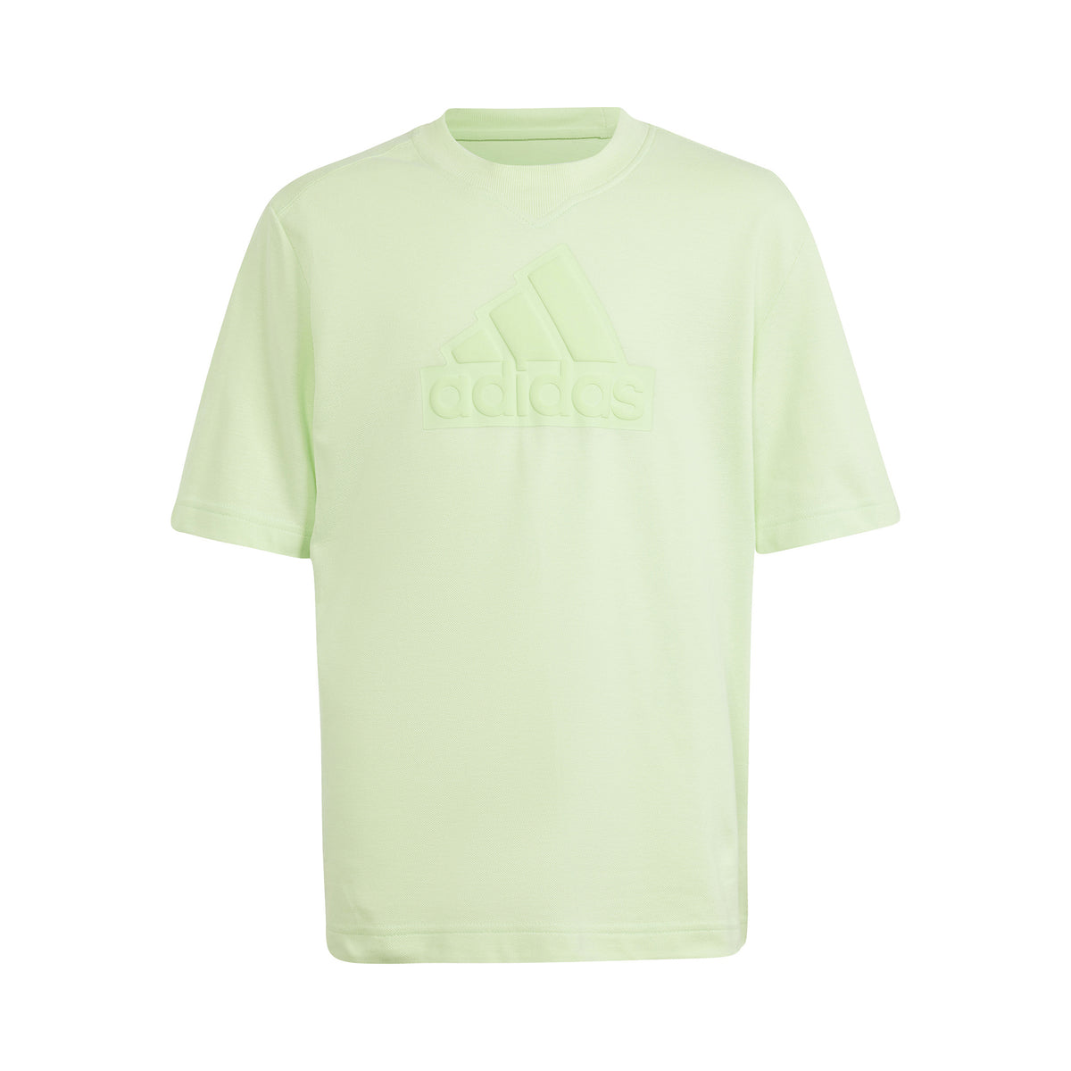 adidas Logo T-Shirt Jungen - hellgrün,